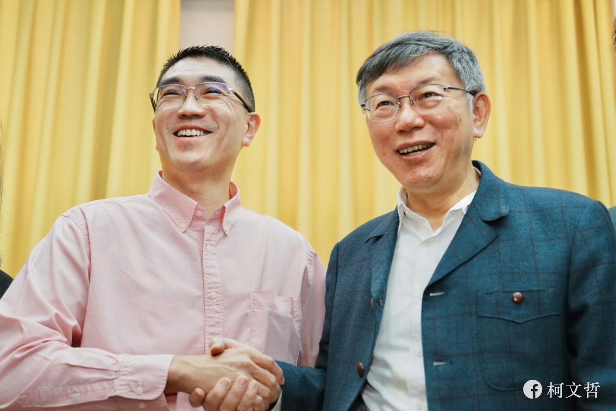 柯文哲隨身碟名單中,基隆市長謝國樑被記載「200」,對此他回應家族的企業跟民眾黨有過一些往來。(翻攝自柯文哲臉書)