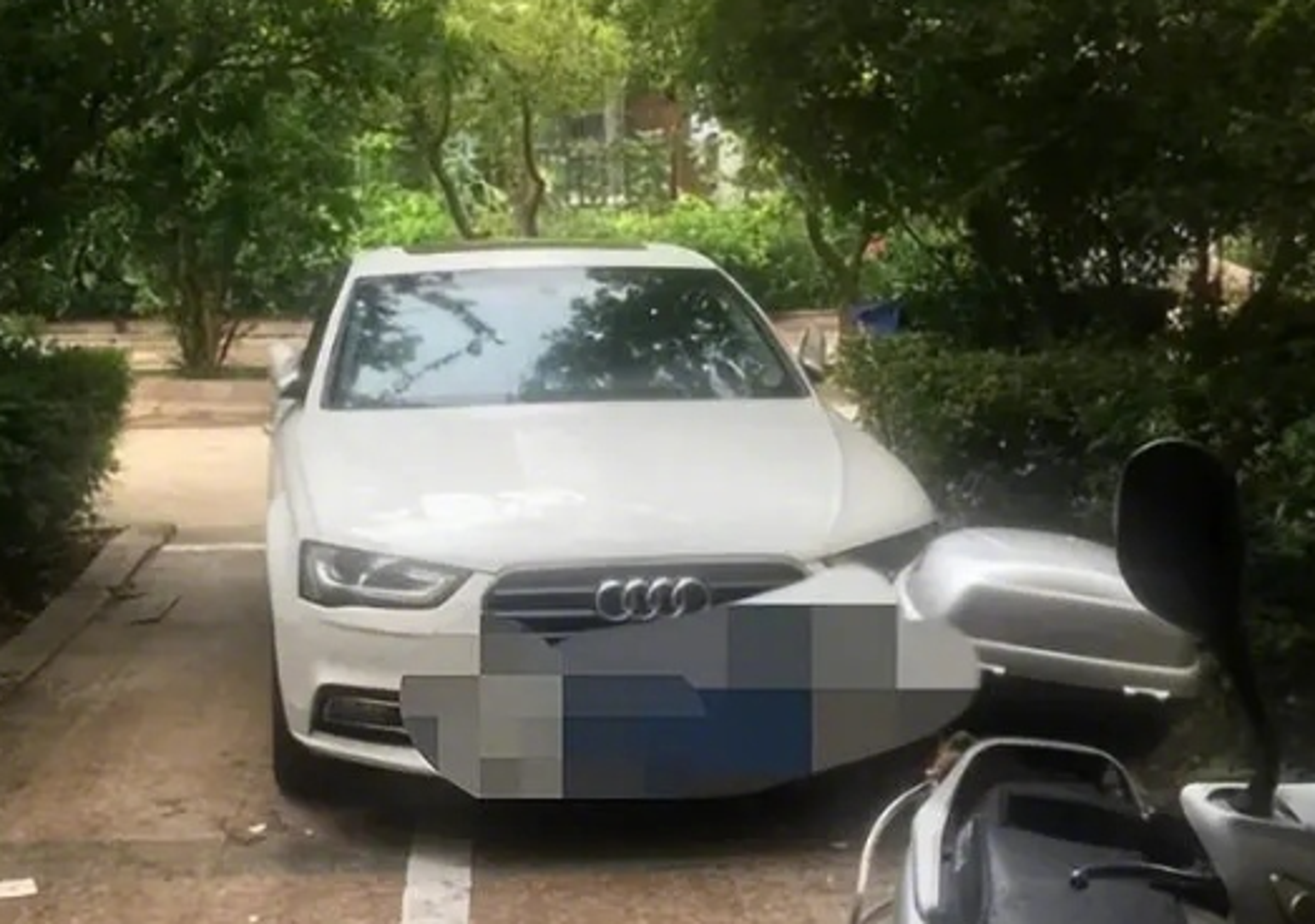 遭搶劫女子駕車追逐搶匪，孰料其中一人當場遭撞死。（翻攝自新聞晨報微博）