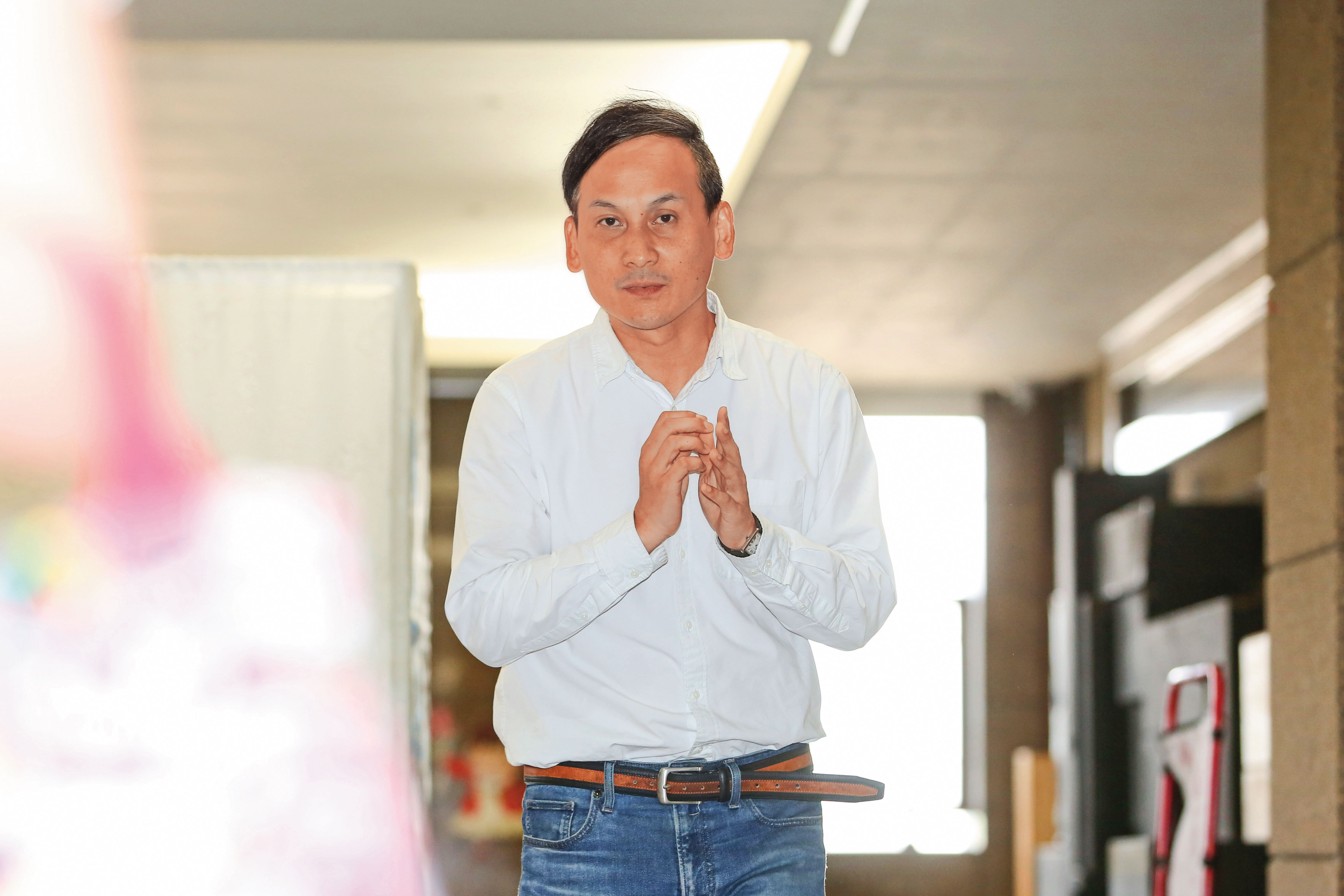 葉元之被評為最瀕危藍委，以3,560票之差上演大驚奇。（鏡報李鍾泉）