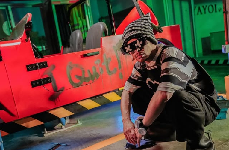 黃明志（圖）近來陷入謝侑芯命案與製片爆料雙重風波，對方事後道歉強調「我沒有惡意，只是太累太真實」。（翻攝自黃明志ig）