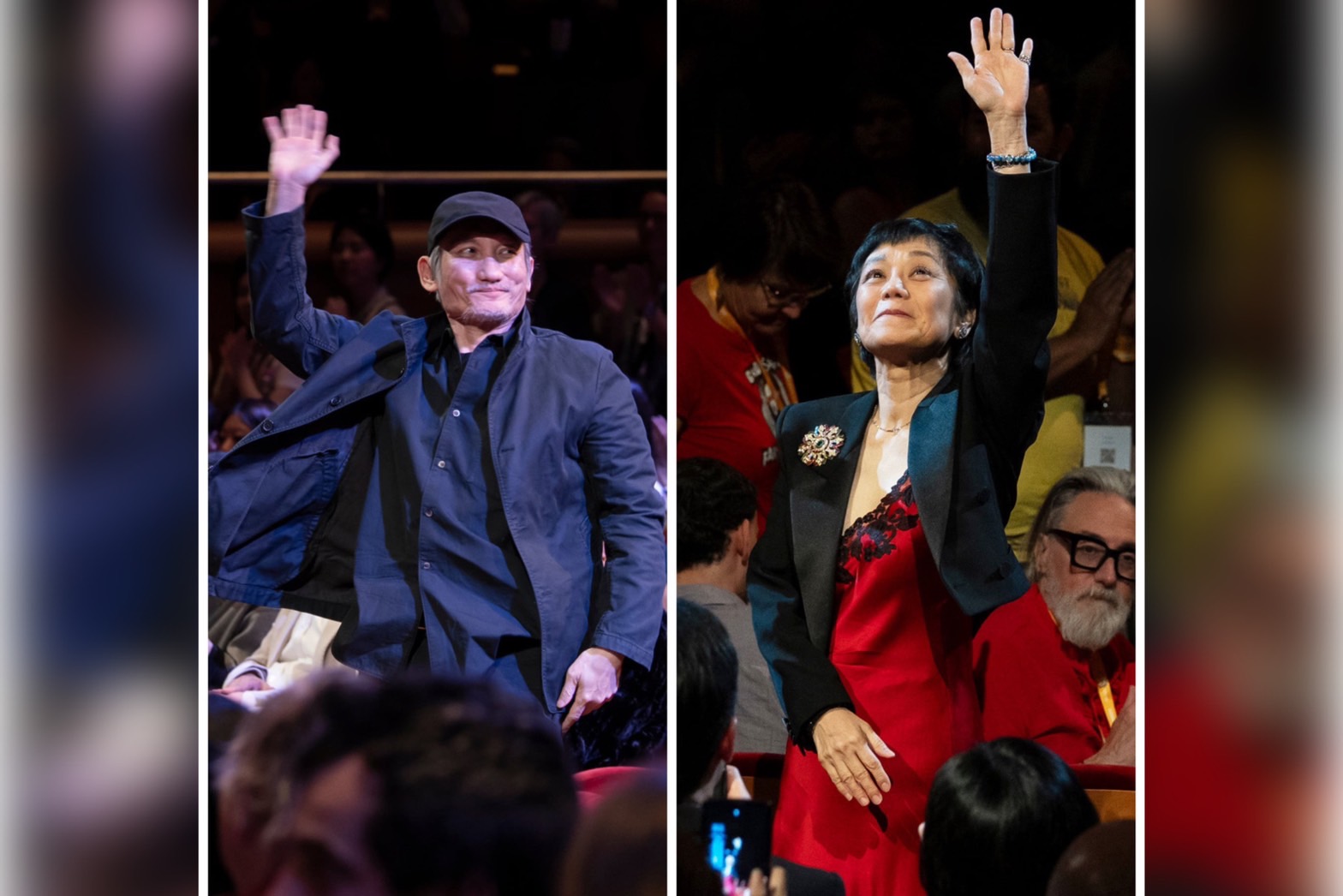 張艾嘉與徐克兩大華語影壇重量級人物今年雙雙獲得義大利烏迪內遠東國際影展終身成就獎表揚。（烏迪內遠東國際影展提供）