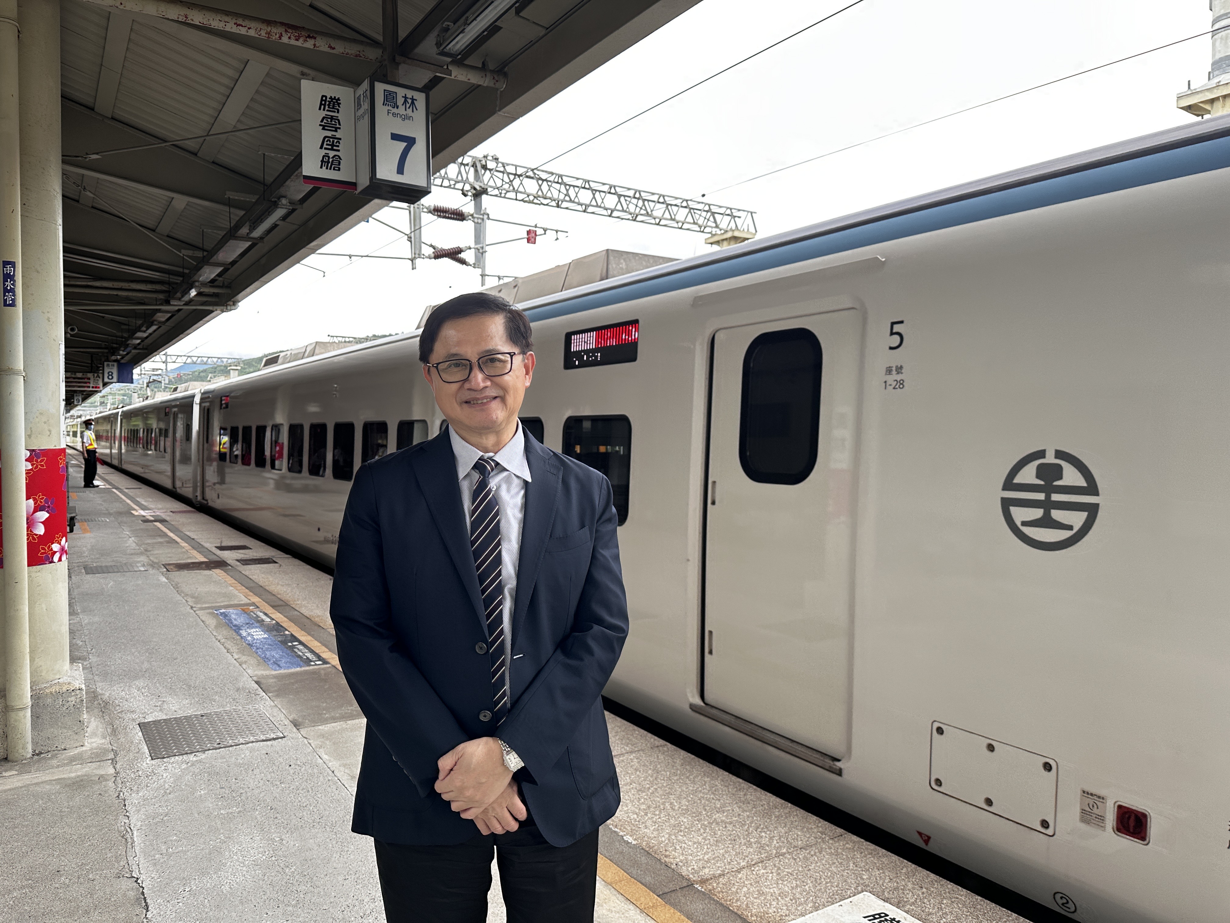 和碩董事長童子賢今日以花蓮子弟的身分親自力挺「罷免傅崐萁」活動。