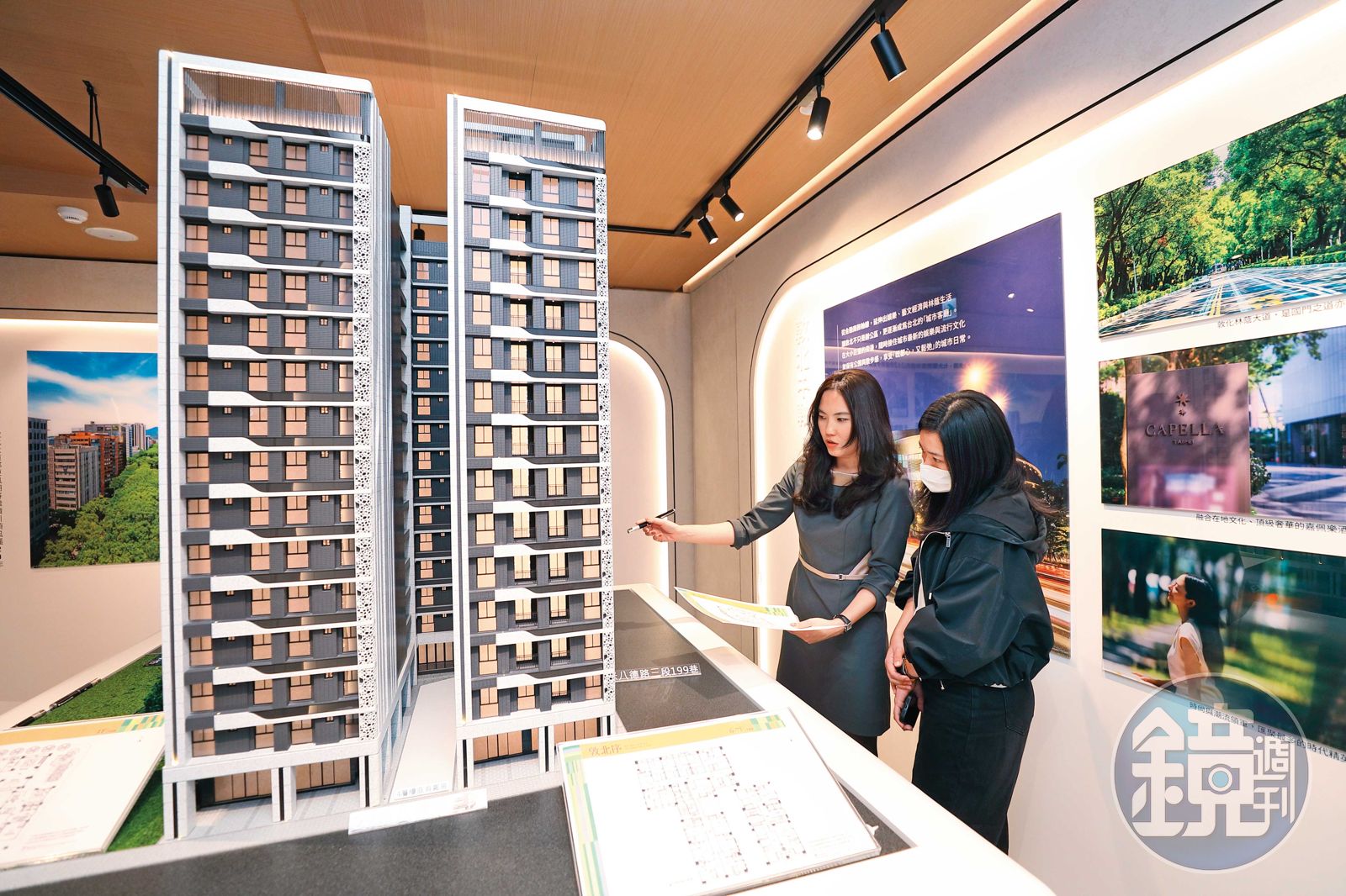 「敦北序」鄰近小巨蛋,瞄準城市菁英、訴求「核心地段+高居住品質」,每週看屋達30~40組