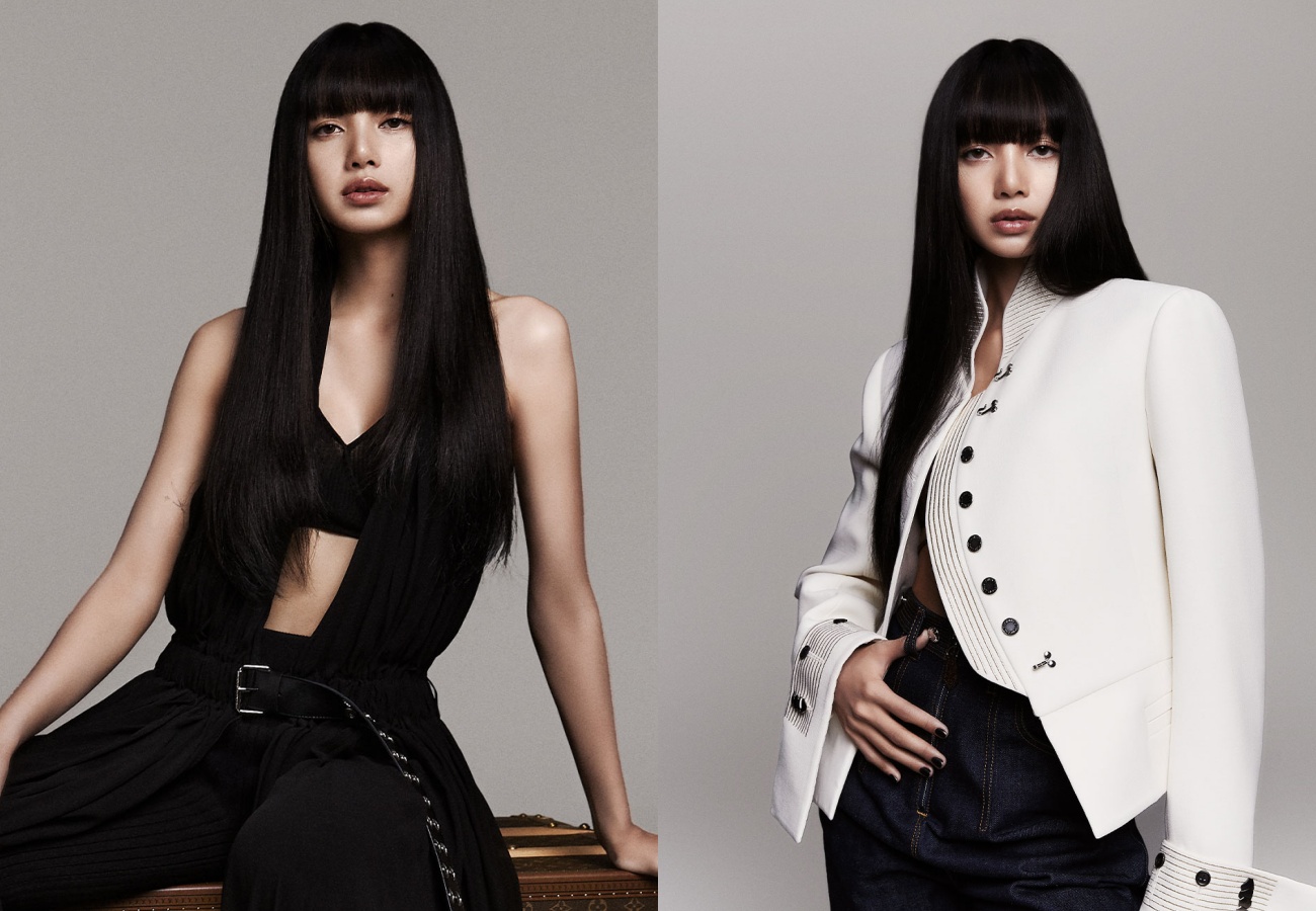 Lisa毫無懸念地成為LOUIS VUITTON品牌大使。（路易威登提供）