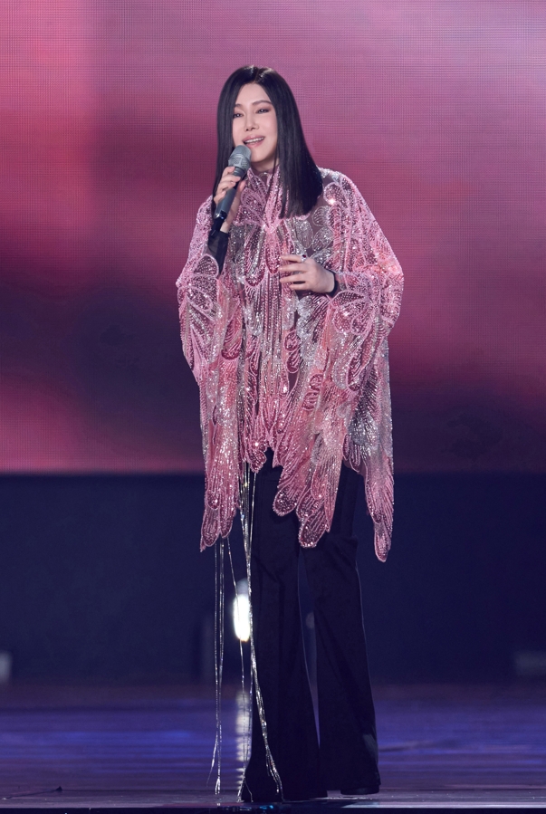 2025江蕙演唱會台北場邁入第11場。（寬宏藝術提供）