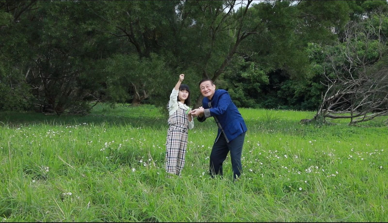 《好運來》母女情深!蕭晴曦、侯怡君戲裡戲外超有愛。(民事提供)