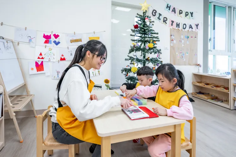 今年台北市有147所公立幼兒園；非營利幼兒園則有88所。（示意圖，桃園市府提供）