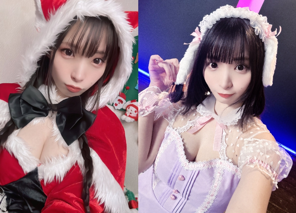 AV女優八橋彩子對自己很有自信，當年放棄公職轉戰AV圈。（翻攝X@saiko8284）