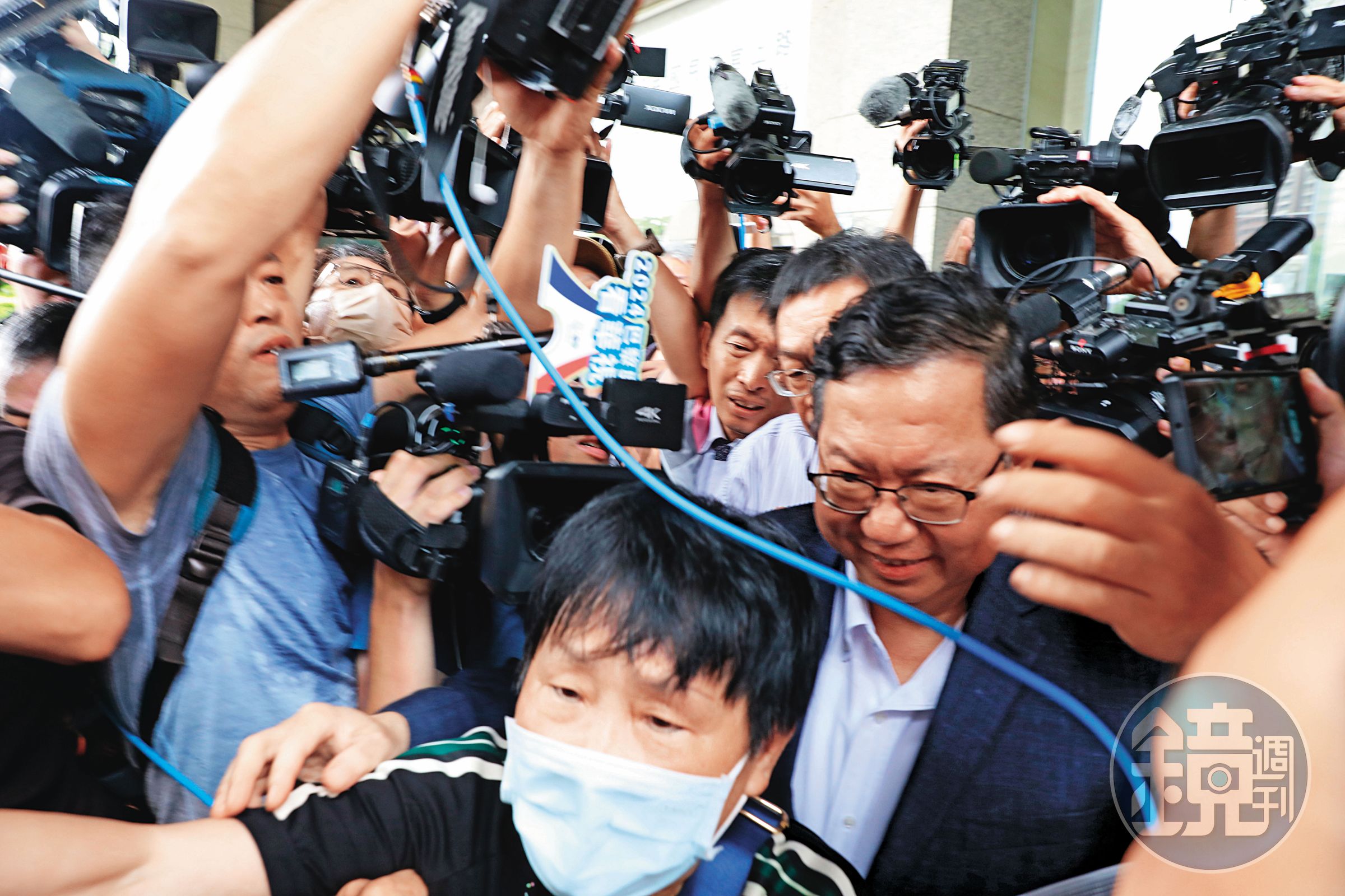 鄭文燦日前在法庭上強力為自己清白辯護，滔滔不絕闡述1小時，說明檢方對他有所誤解。