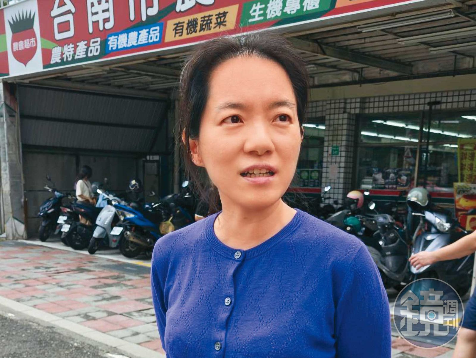 陳幸妤（圖）以「前妻」身分揭露已與趙建銘離婚，痛斥趙對妻兒無情無義，並指他與診所女助理許芊芊糾纏不清