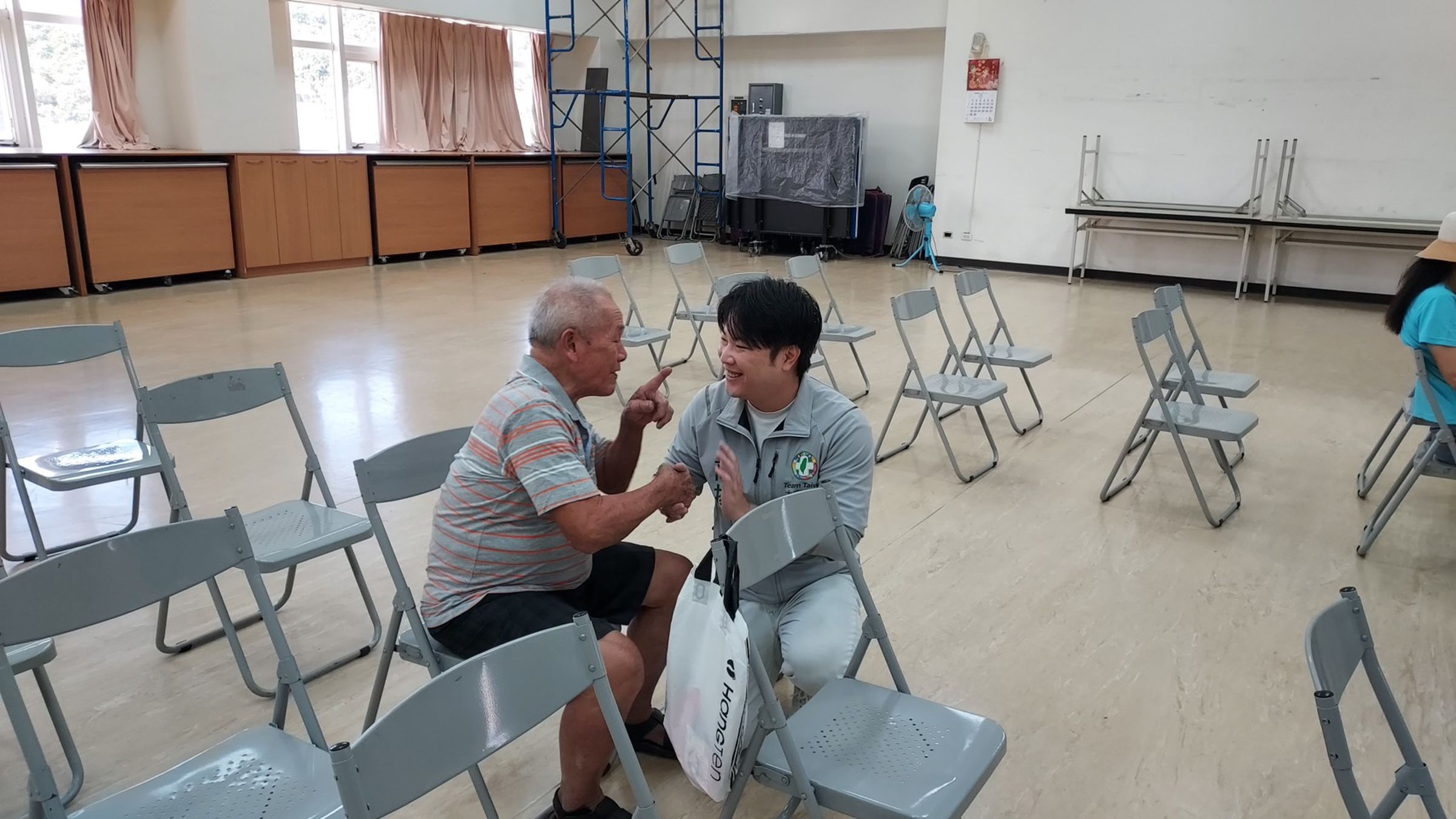 現任為新動力信賴之友會副秘書長高揚凱，從小就在大安、文山區長大，與在地攤販的相當熟悉。（高揚凱提供）