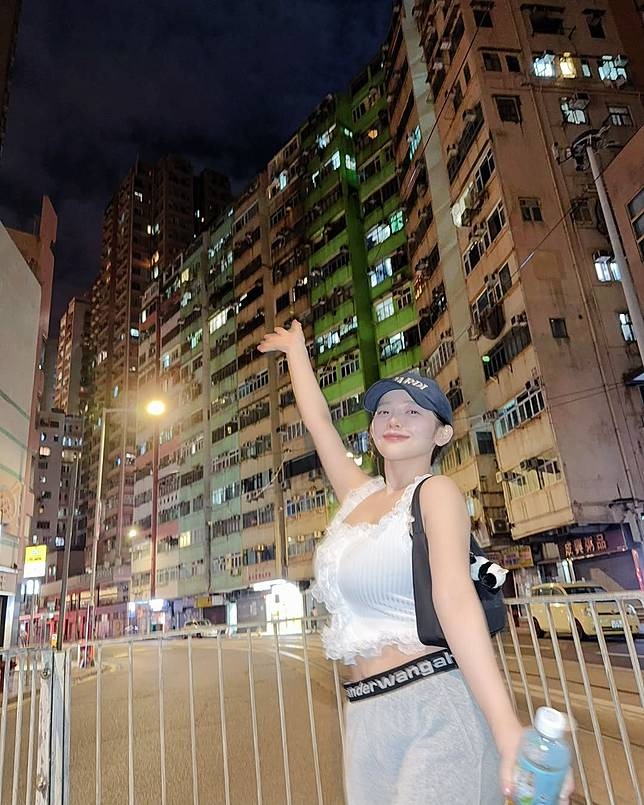 天木純喜歡香港街景。（翻自IG）