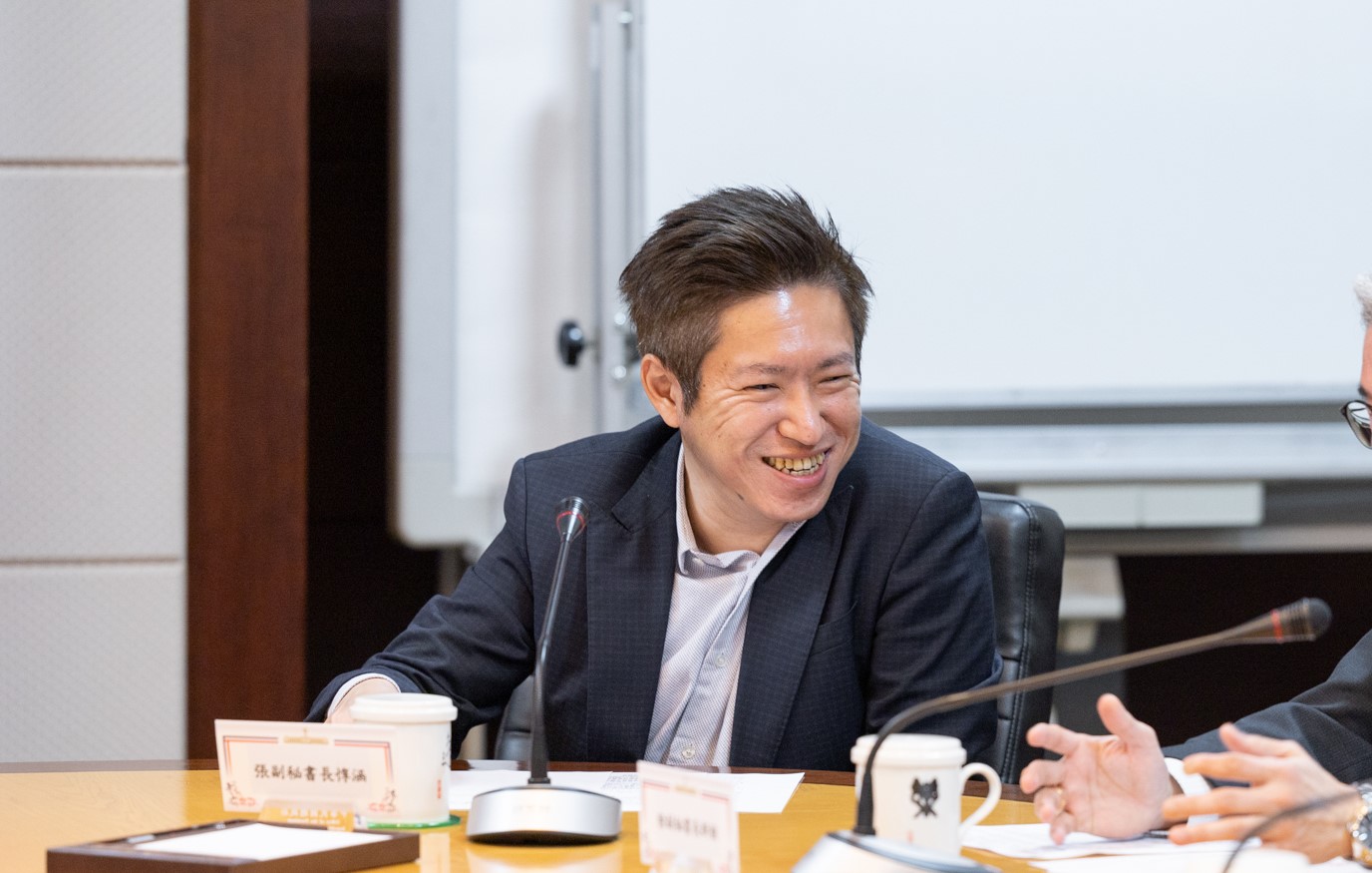 張惇涵將任政院祕書長兼發言人。（翻攝自張惇涵臉書）