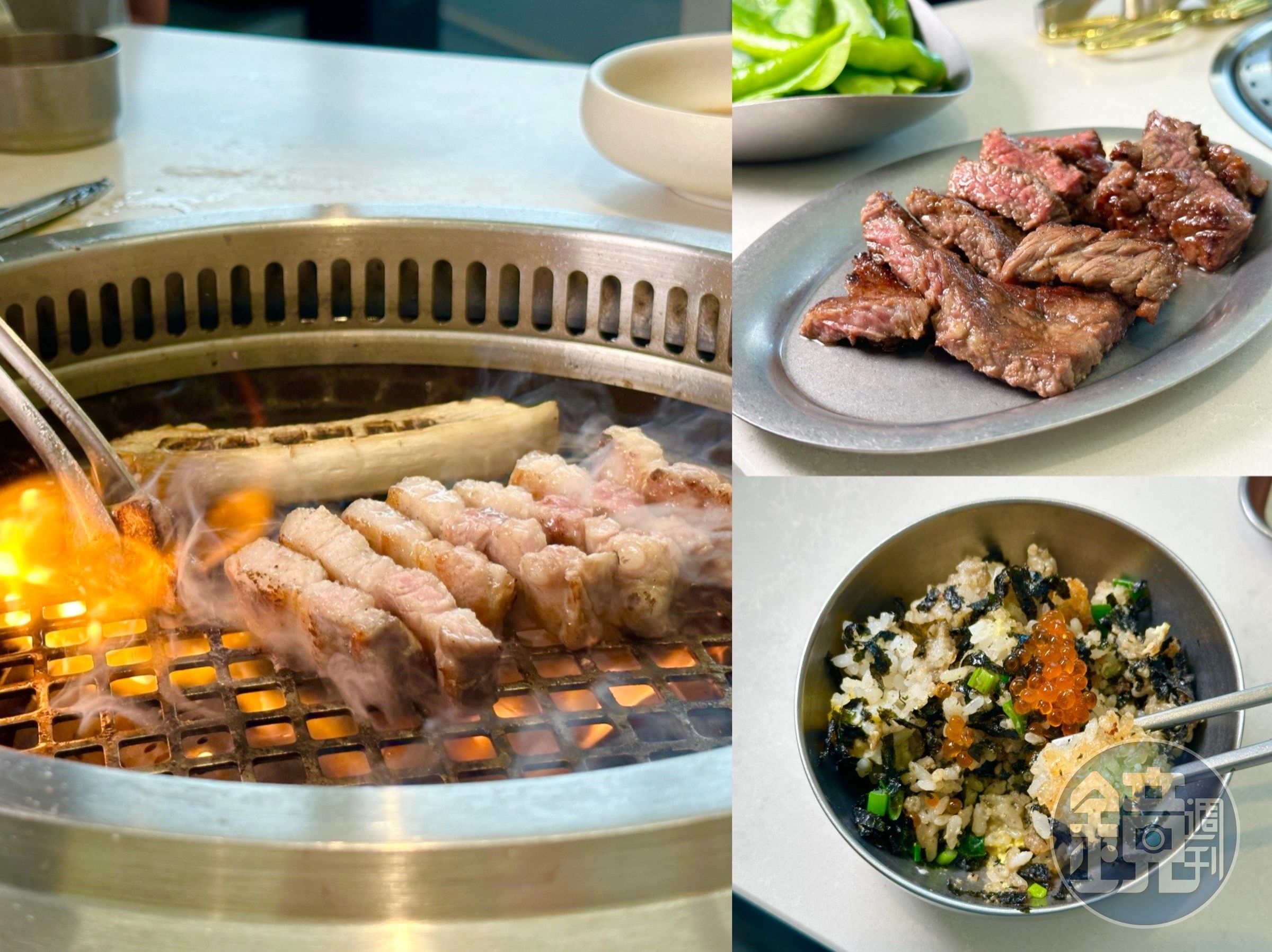 「Bungy Jump Korean BBQ 笨豬跳韓式燒肉」4月24日重新開幕，裝潢改頭換面，肉品全面升級，主打熟成台灣豬與美國牛。