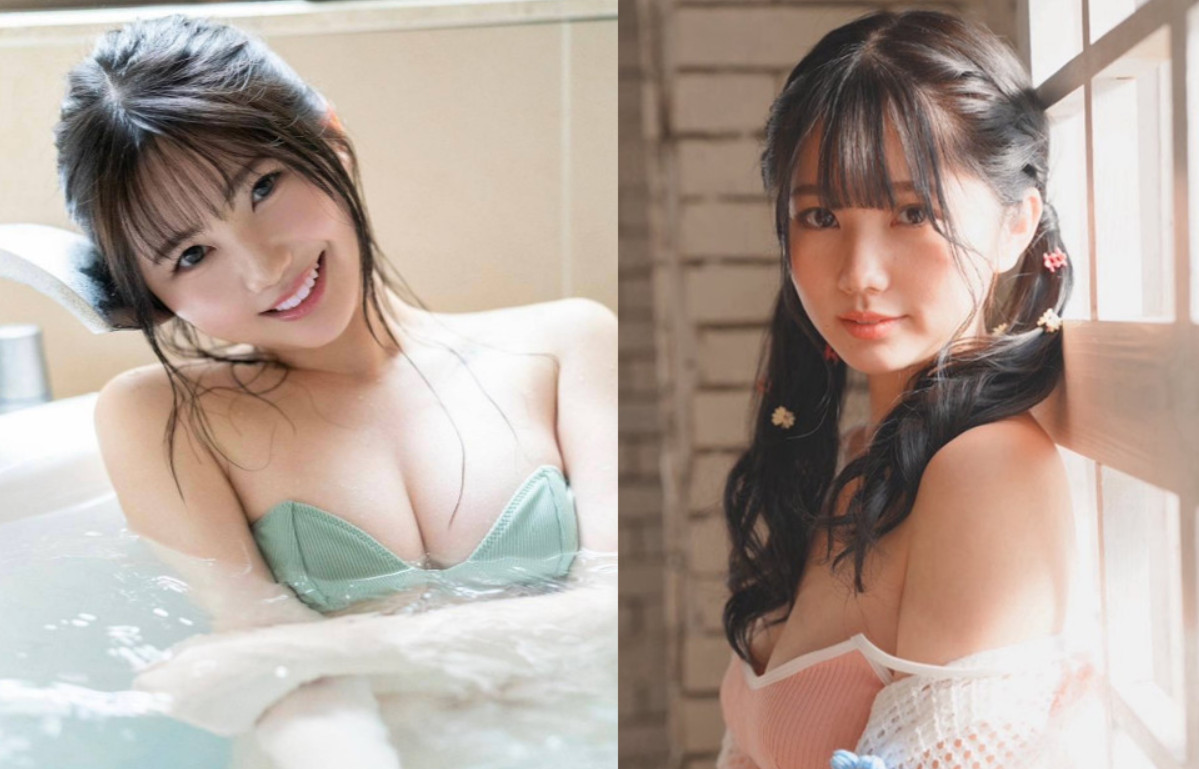 純白彩永被片商視為秘密武器，即將在7月出道。（翻攝@mashiro__sana）