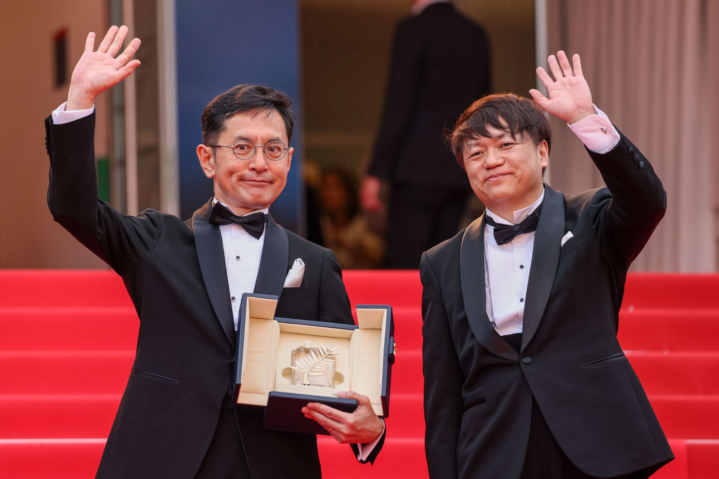 吉卜力工作室在法國坎城影展(Cannes Film Festival)獲頒榮譽金棕櫚獎(Palme d'Or)。(翻攝自東方IC)