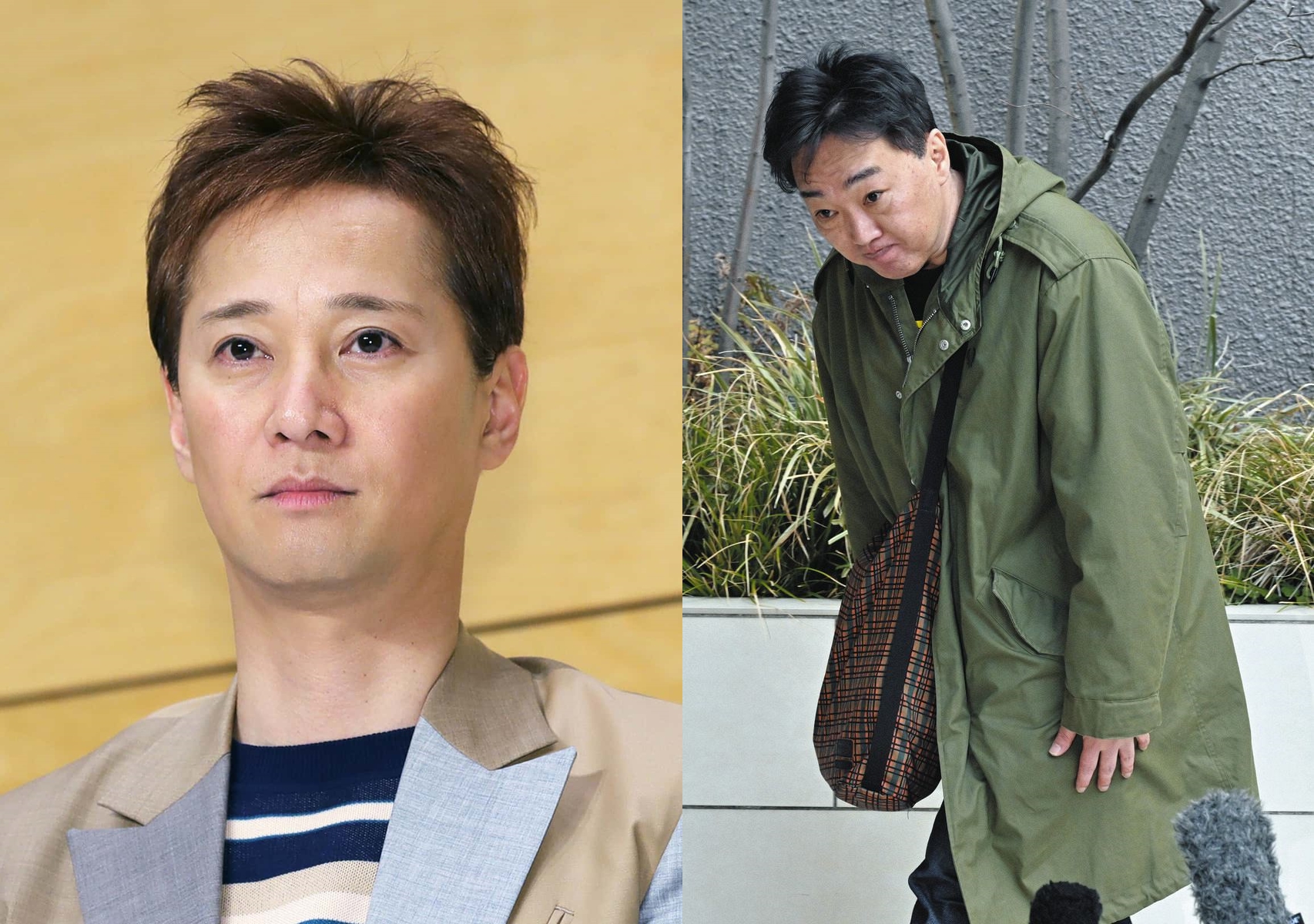 性醜聞後，傳出中居正廣的最新工作意向曝光，傳受好友小澤一敬（右）影響。（翻攝網路）