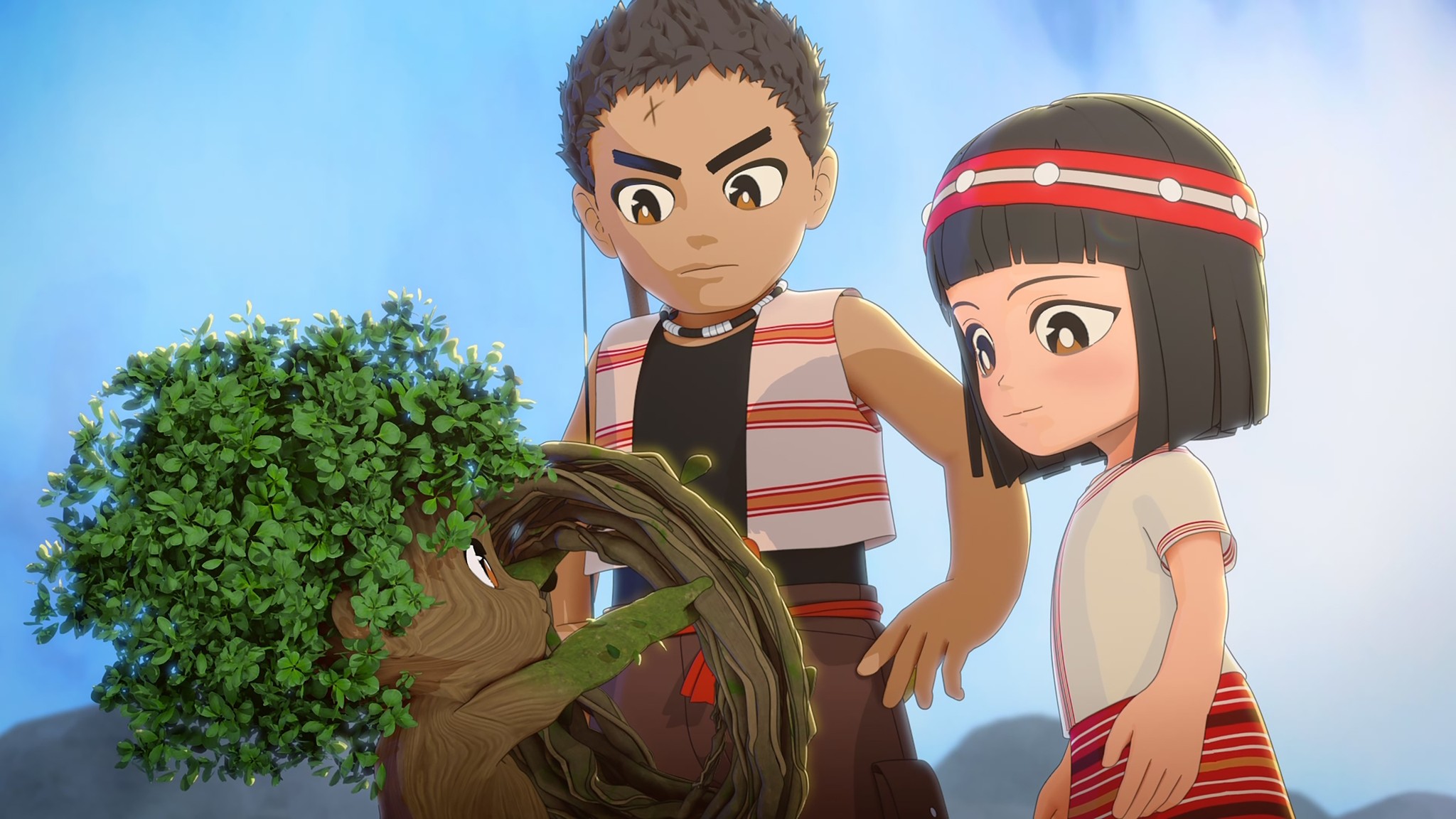 《樹人大冒險》以架空的世界觀融入泰雅族敬畏祖靈、保育大自然的精神。（原文會提供）