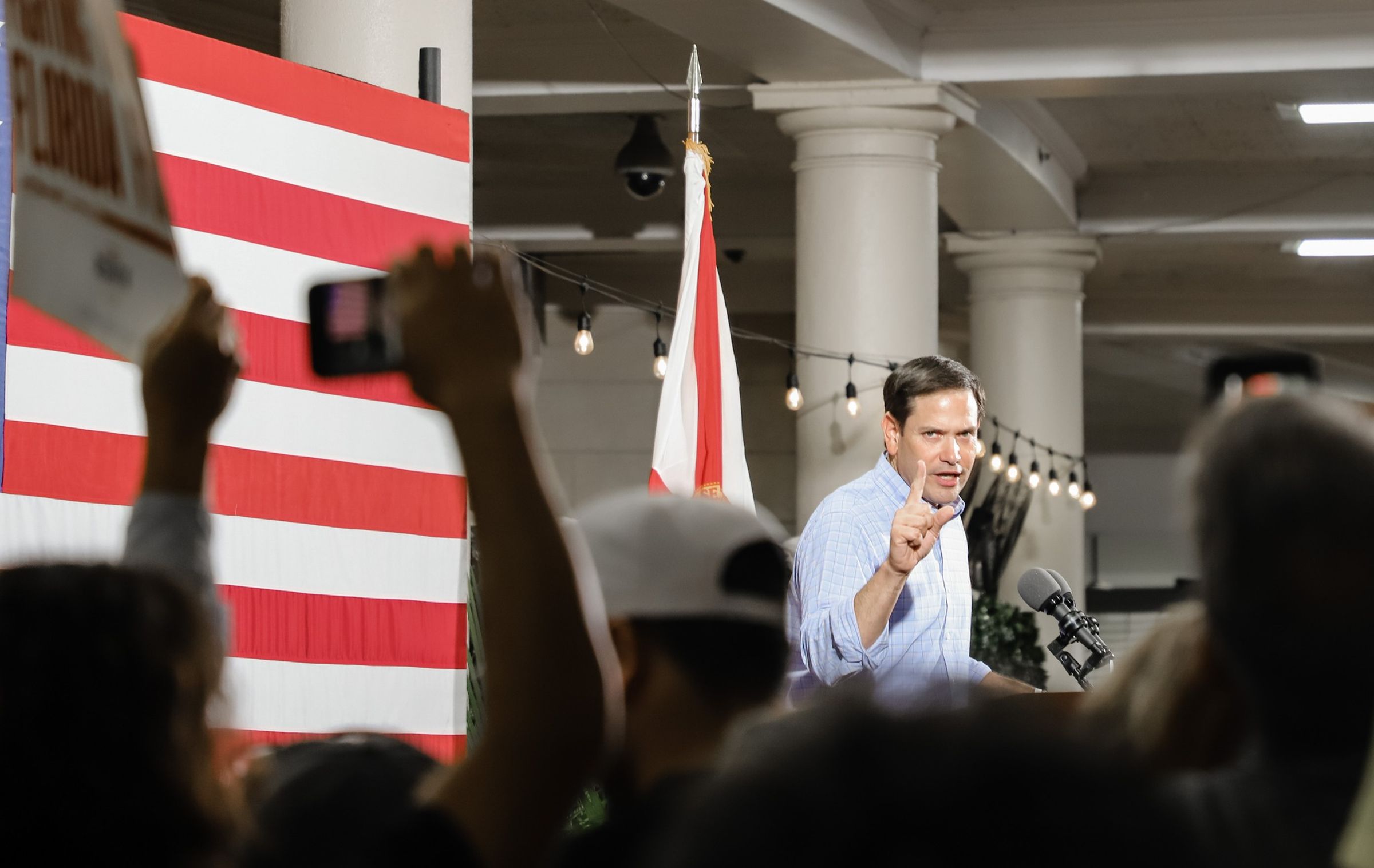 美國國務卿盧比歐曾因挺台,遭到中方兩度制裁。(翻攝自臉書Marco Rubio)