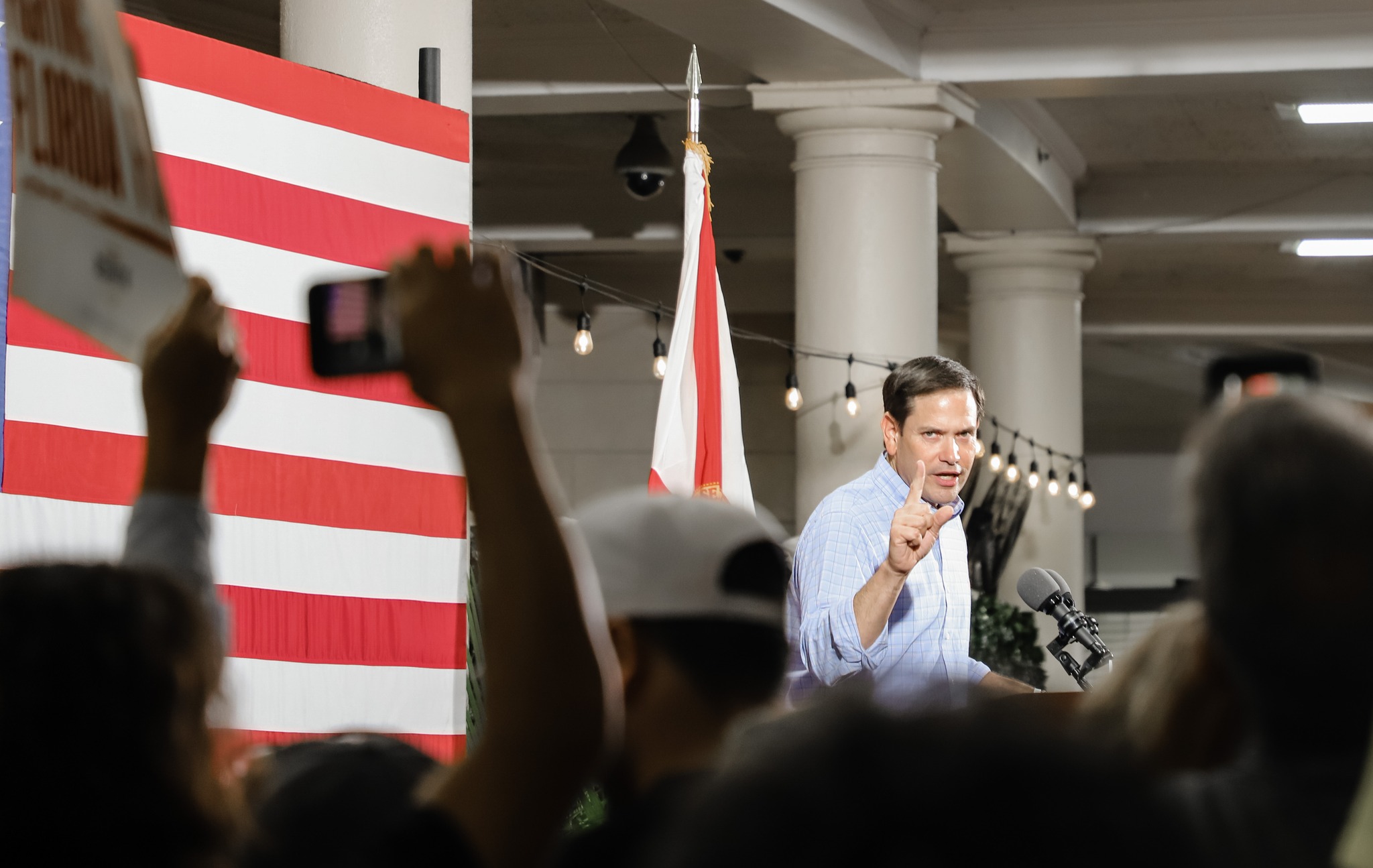 盧比歐（Marco Rubio）針對中東局勢發表了極為強硬的談話。（翻攝自臉書Marco Rubio）