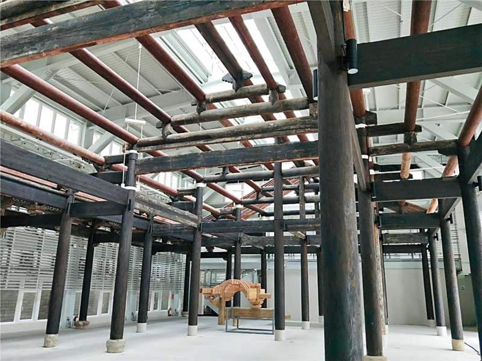 台中市府斥資逾7千萬元修復的百年古蹟臺灣府儒考棚。（翻攝台中市文化資產處官網）