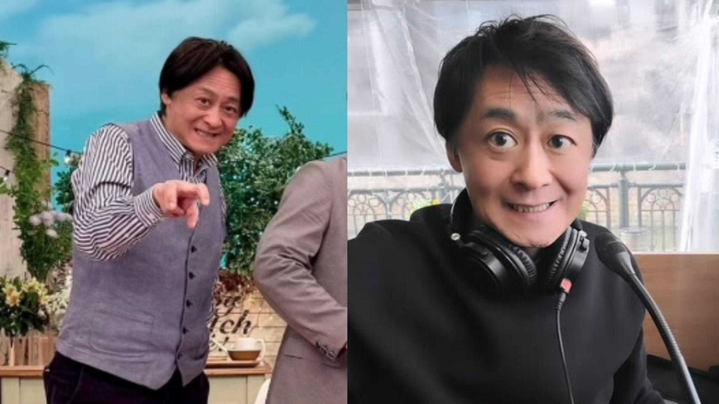 日本知名氣象主播吉田喬治在錄影結束後意外倒下,昏迷半個月後宣告不治,生前最後身影與團隊開心合照,令人鼻酸。(翻攝自instagram/george.yoshida)