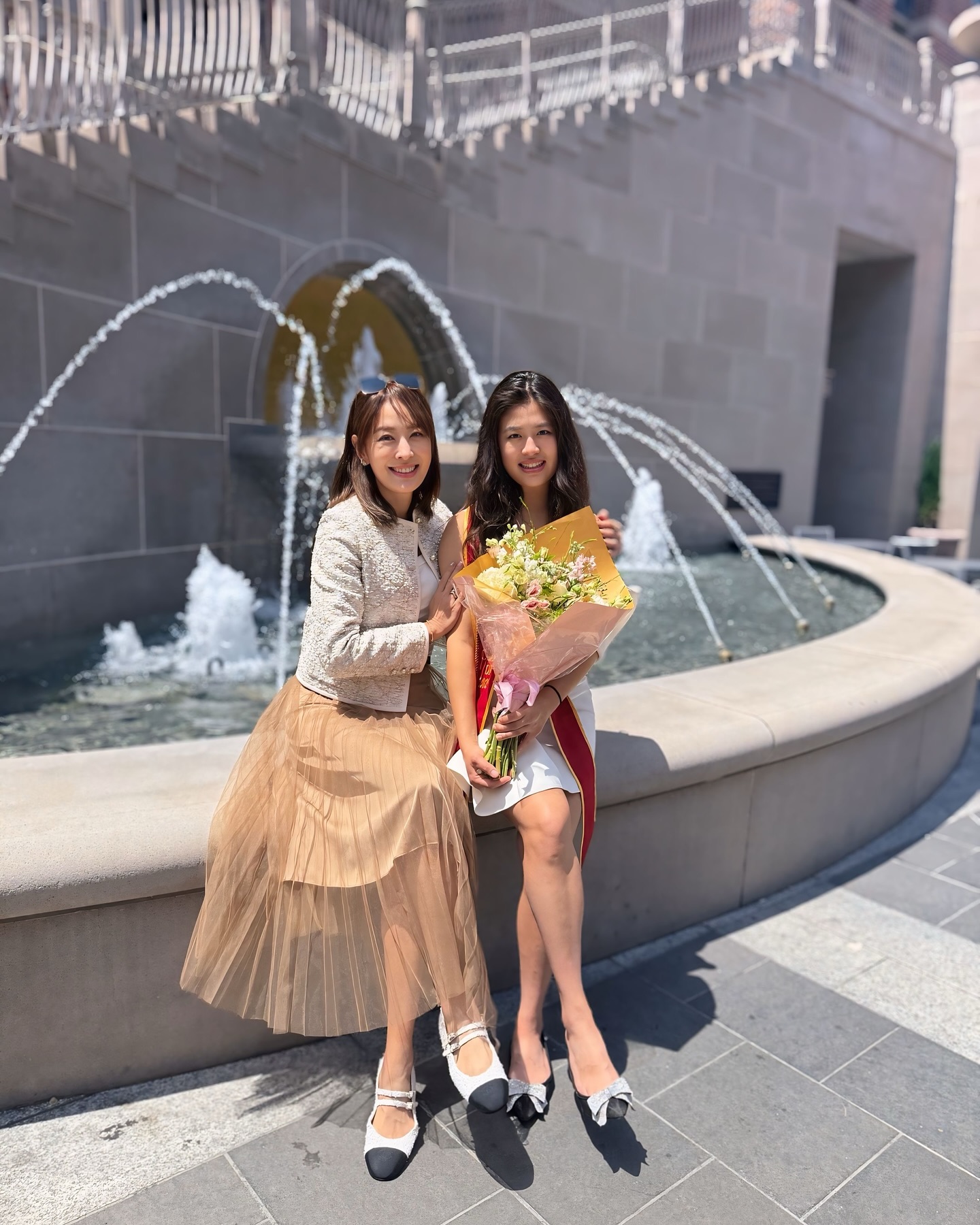 賈永婕透露大女兒安安夢到大S表示過得很好。（翻攝臉書）