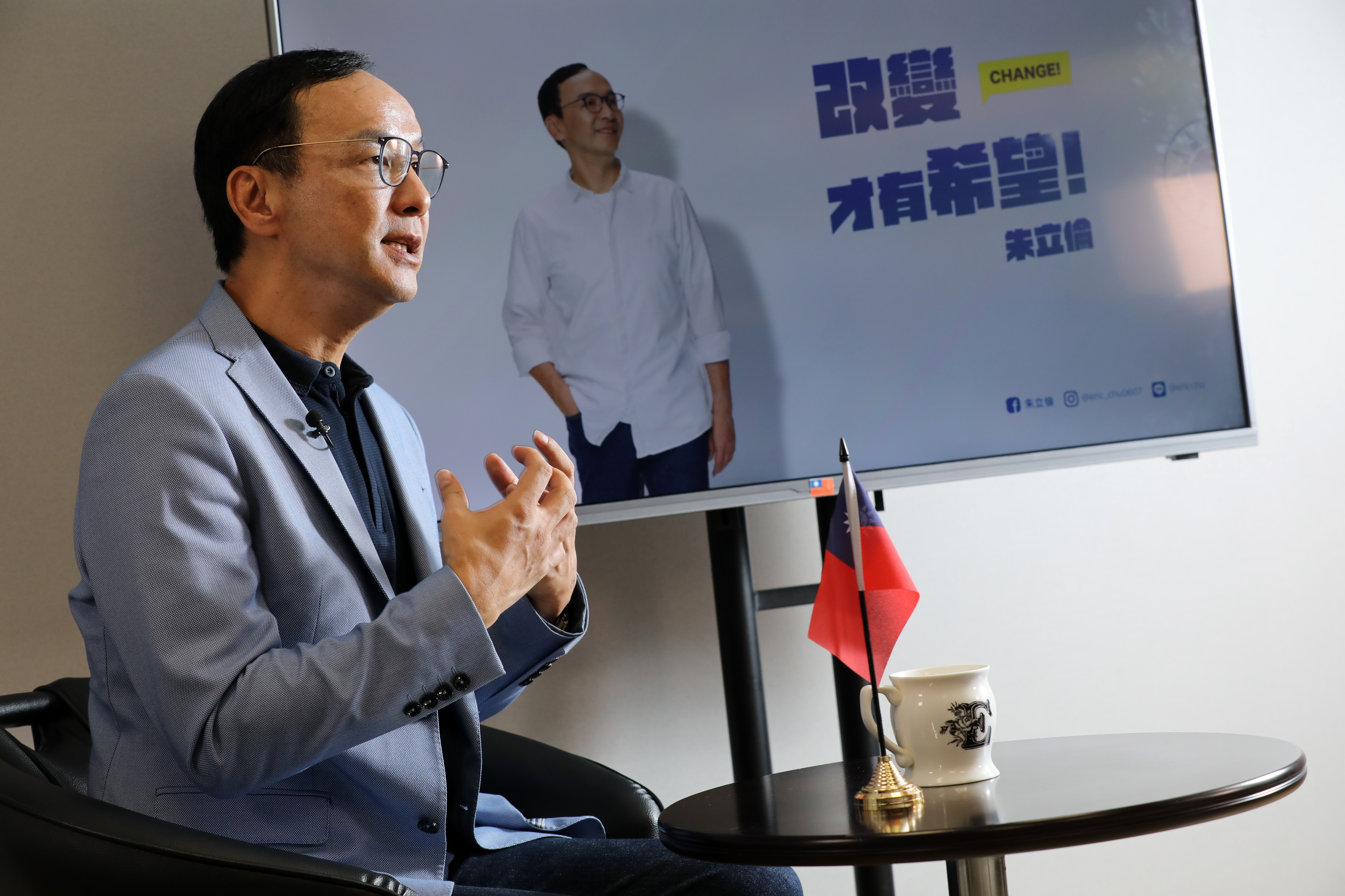 針對柯文哲陷政治獻金申報不實疑雲，朱立倫今日做出回應。（本刊資料照）