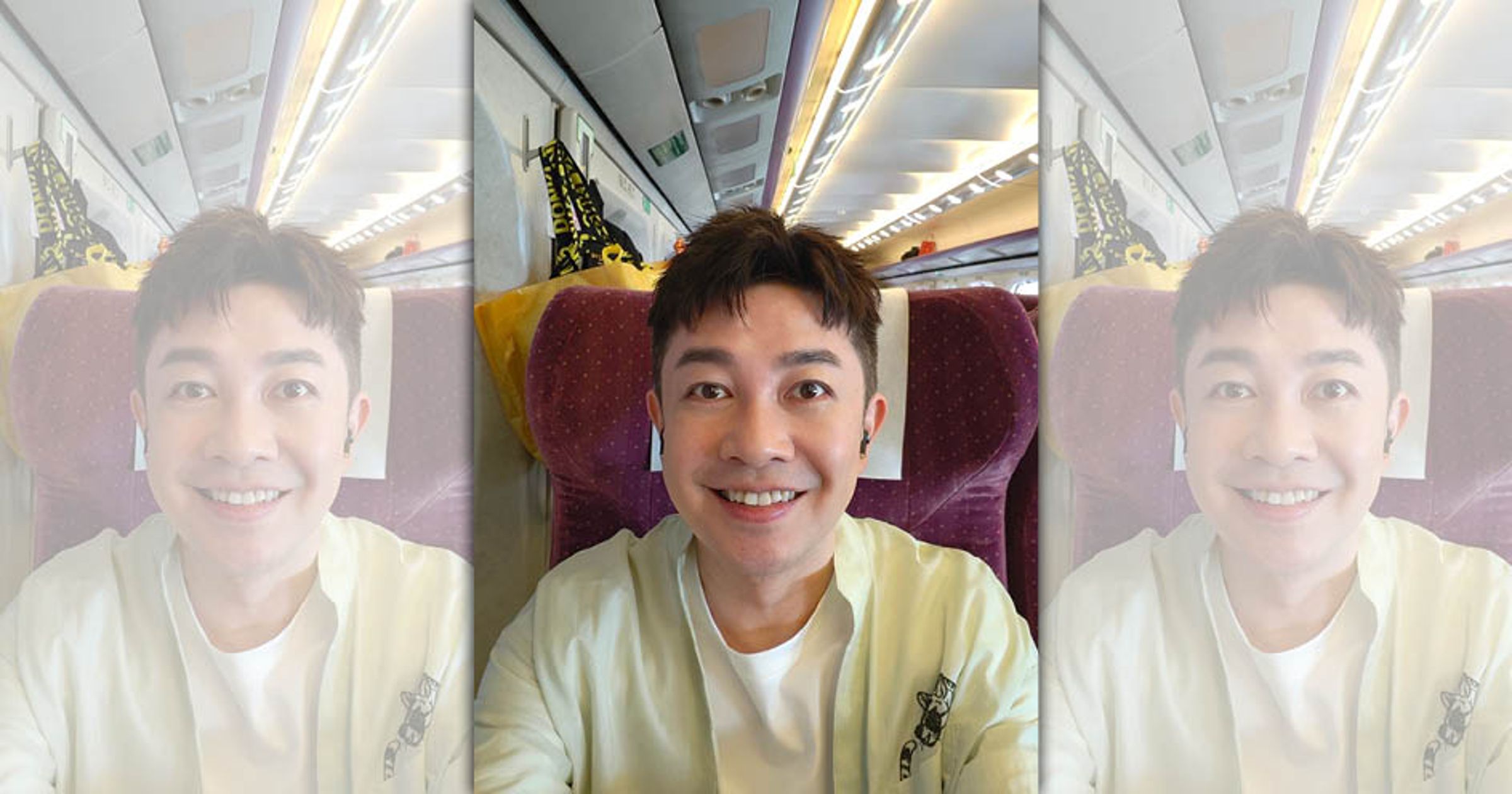 李明川發文表示愛上高鐵便當。(李明川臉書)