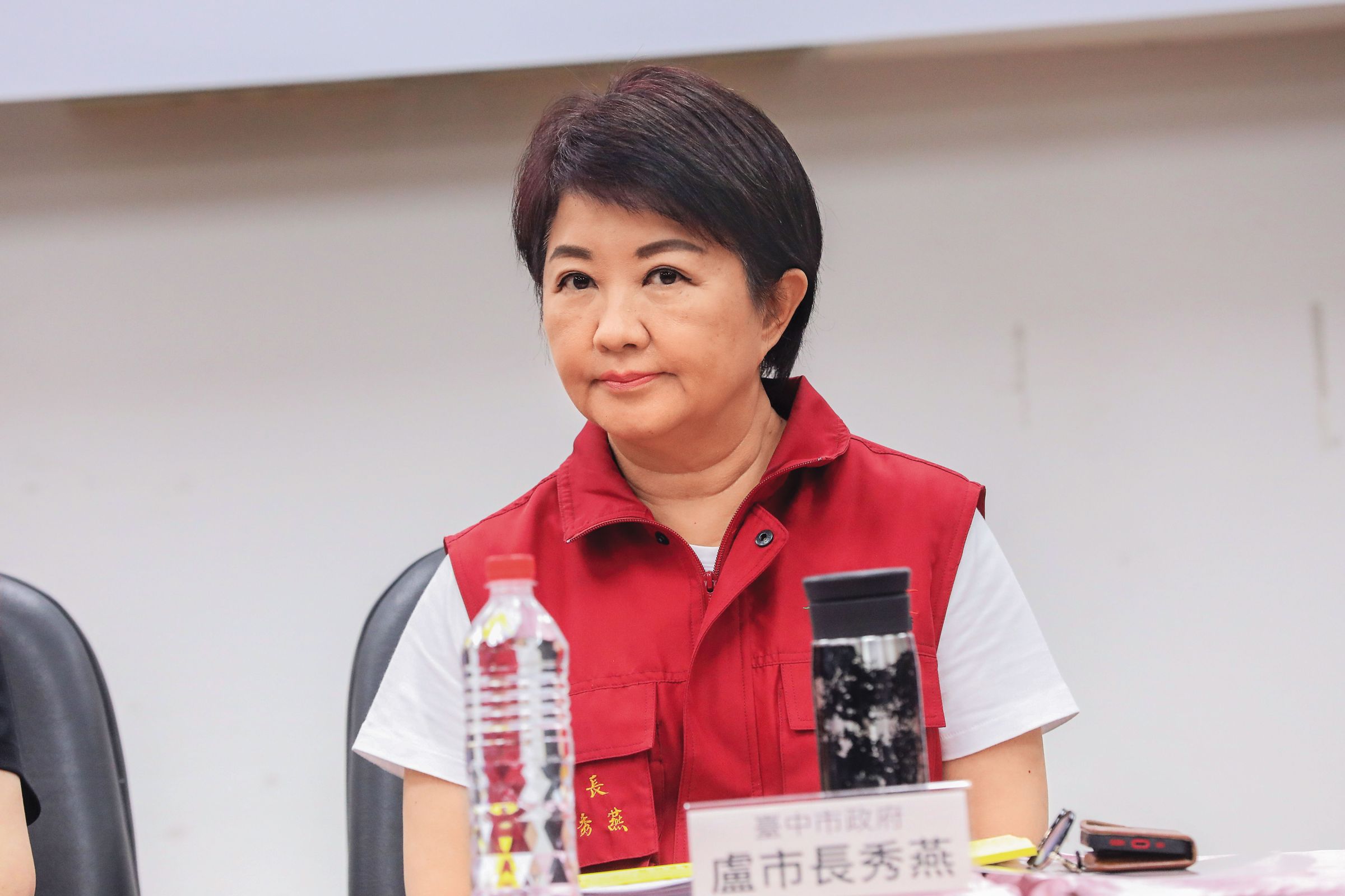 台灣圍堵非洲豬瘟7年來首破功,台中市府一連串防疫漏接令藍營憂心市長盧秀燕的聲望拉警報。(台中市政府提供)