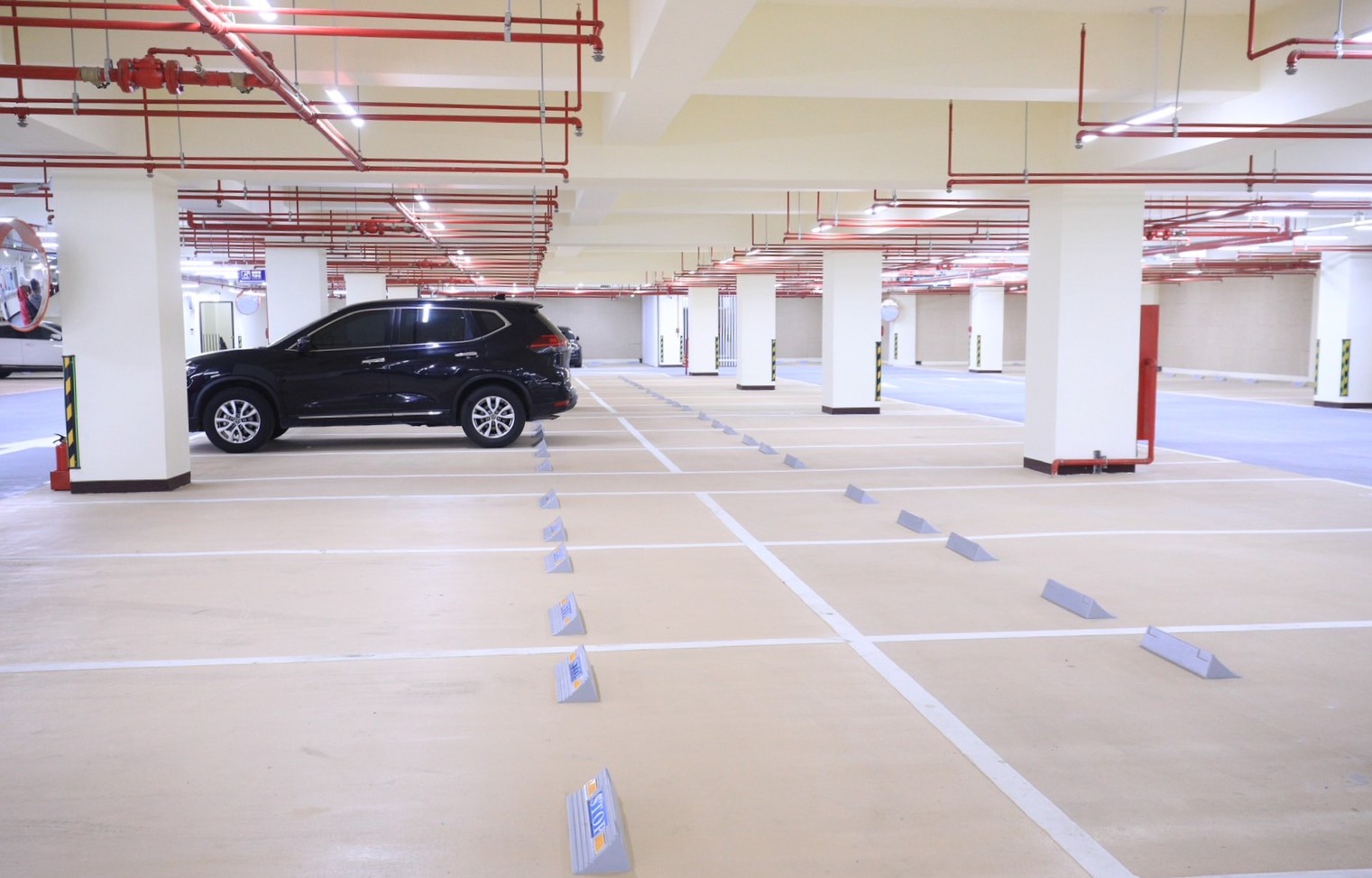 台中市東區立德地下停車場即日起至3月31日試營運期間，停車暫免收費。（台中市政府提供）