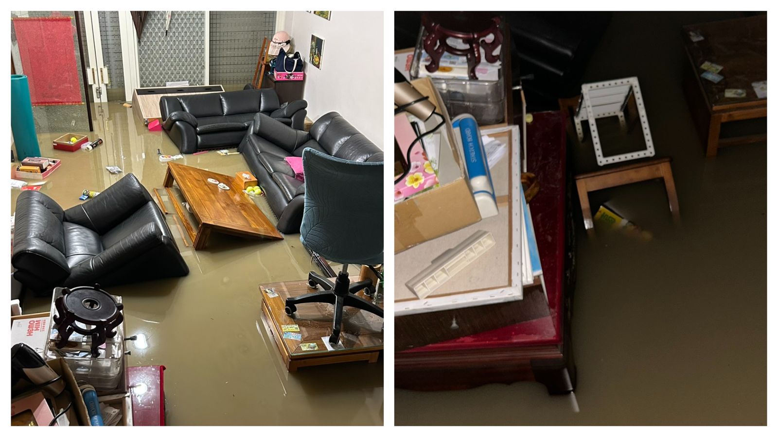 家中淹大水!超大豪雨強灌宜蘭亮淹水警戒 雨量紫爆「南澳破790毫米」