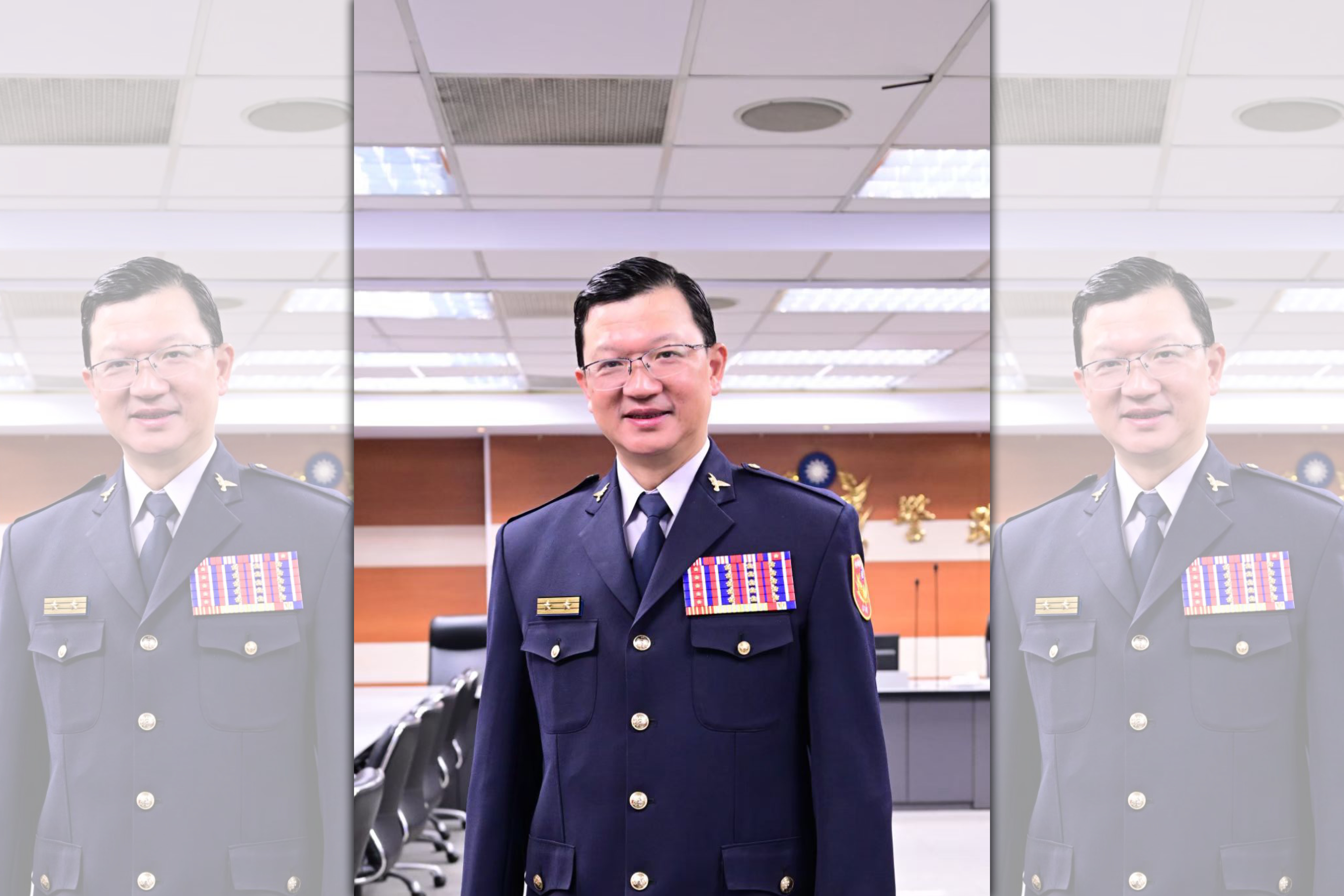 張榮興希望黃家琦(圖)補足警察重點工作拚圖,厚植警政資歷。(警政署提供)