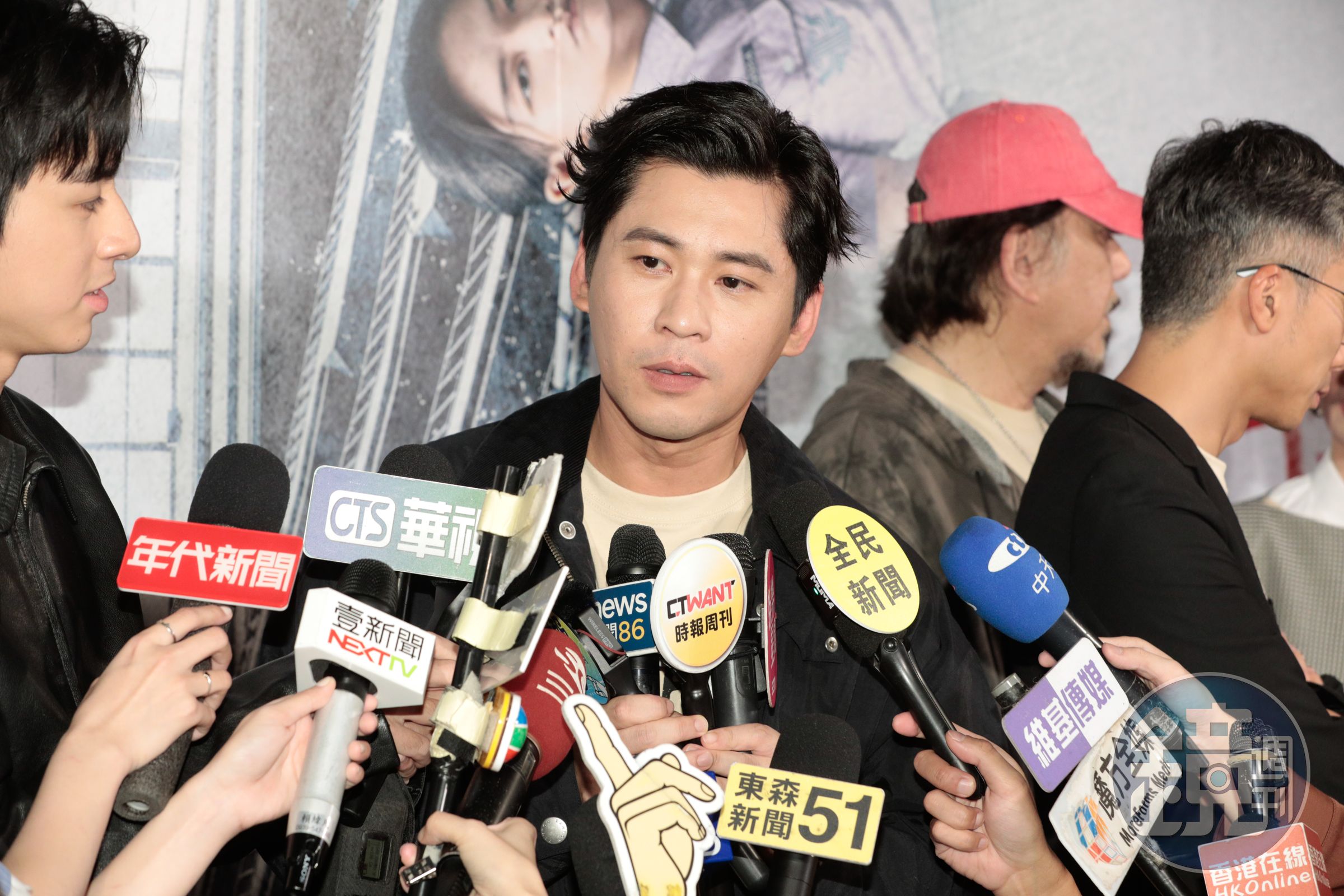 黃迪揚不評論薛仕凌的閃兵,卻侃侃而談自己當兵時的「海巡人生」。