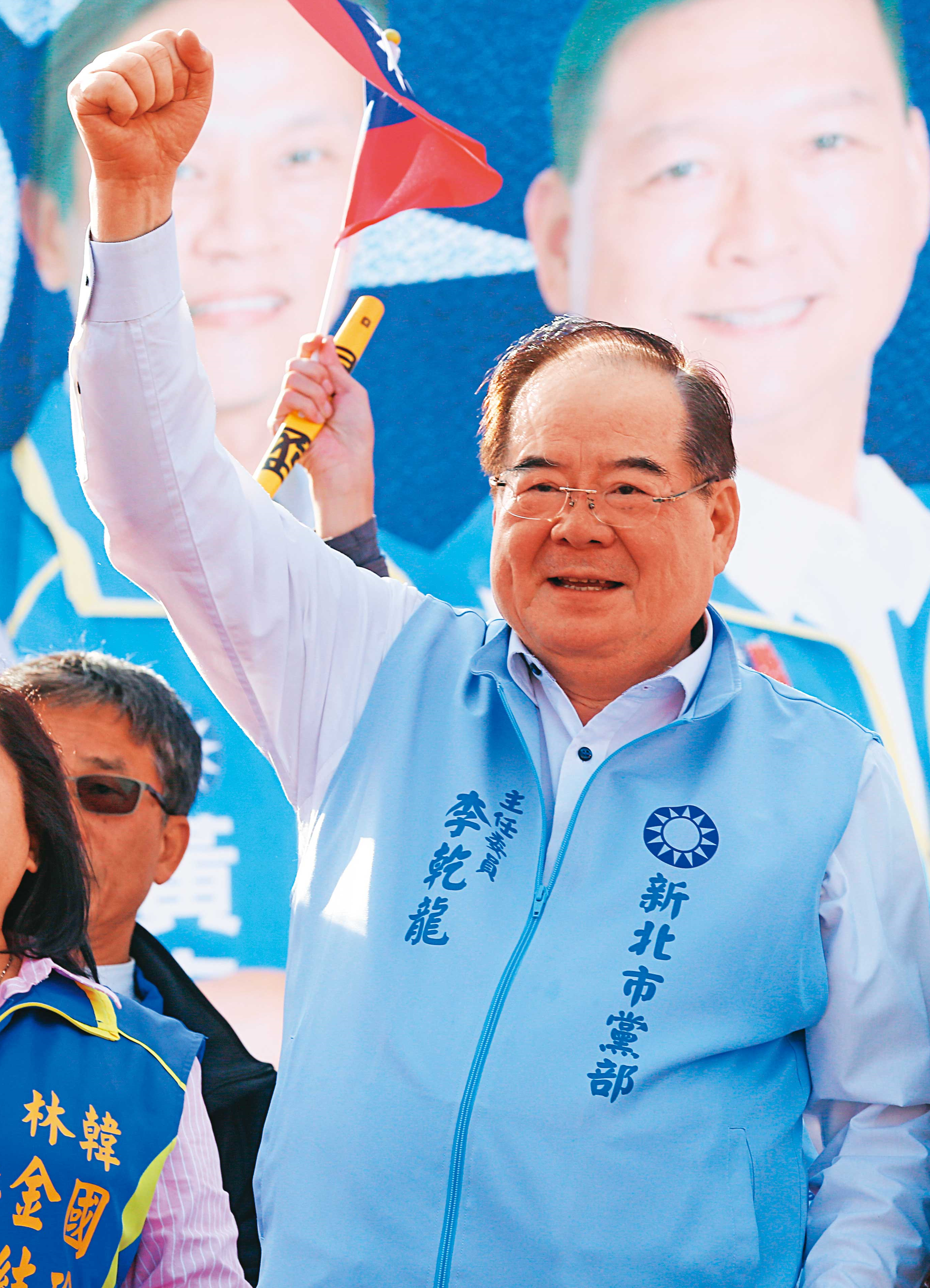 李乾龍在前主席江啟臣時期任祕書長,累積豐厚人脈。