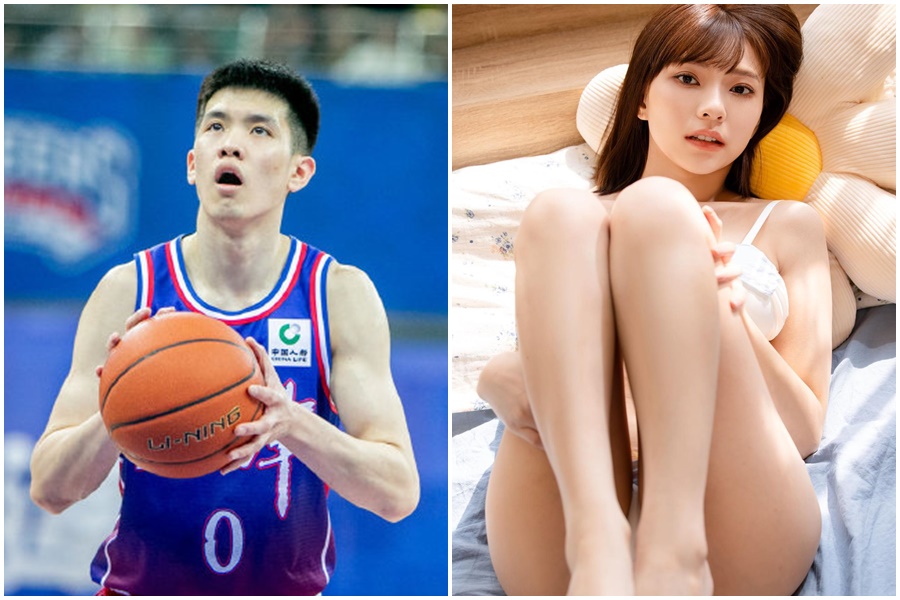 我國籃球好手林庭謙遭爆料在對岸把小三肚子搞大，只好向正宮霖霖道歉，引起球迷討論。（翻攝自微博、霖霖IG）