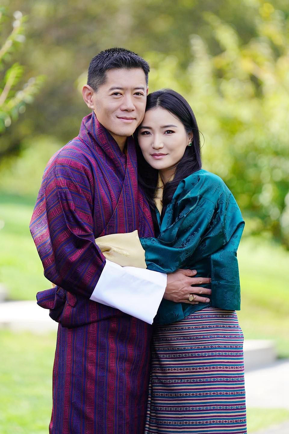 不丹國王、王后除了有高顏值、高學歷，專一的愛情也令人感動。（海鵬提供）
