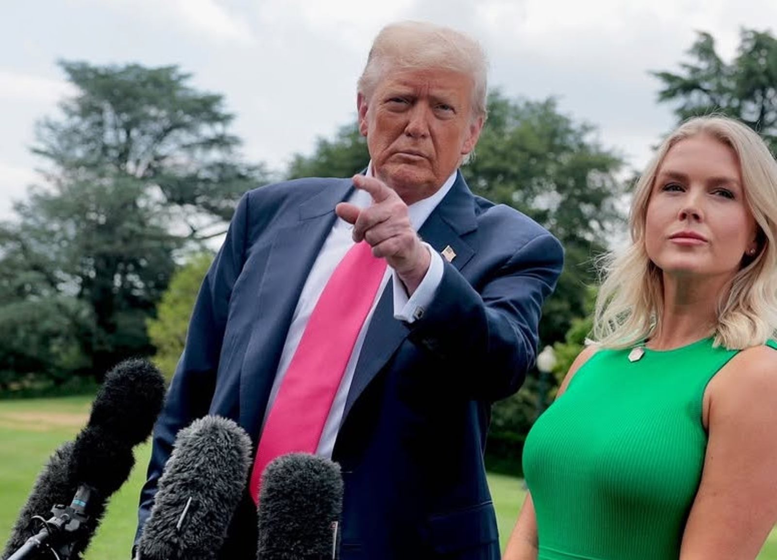 川普嗆女記者「小豬」惹議! 白宮神護航:他這叫尊重、當面講真話