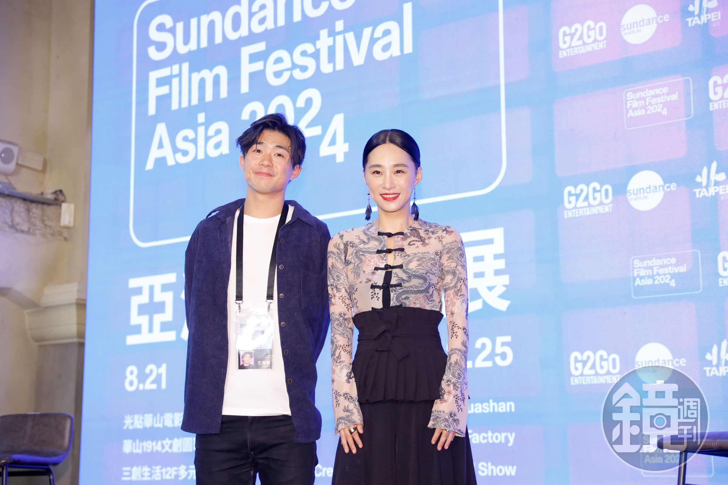 2024亞洲日舞影展20日在台北舉行開幕記者會,開幕片《弟弟》的導演王湘聖與短片評審吳可熙成為媒體焦點。