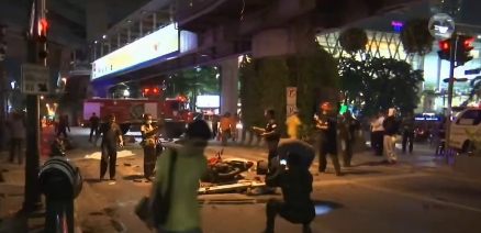 2維吾爾人涉2015年曼谷爆炸案釀20死悲劇，遭泰國法院判處死刑。（翻攝自X）