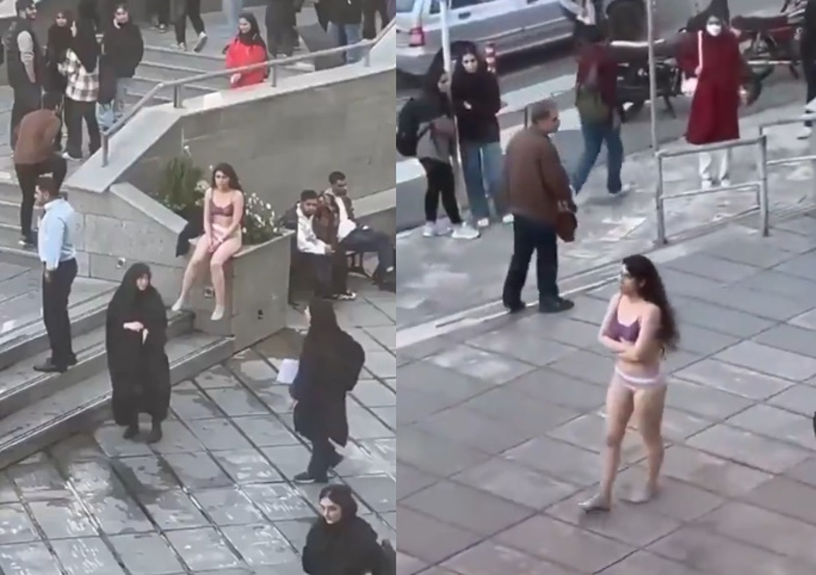 當街脫衣抗議!伊朗女學生「被強送精神病院」 好友驚爆:每月被逼打針