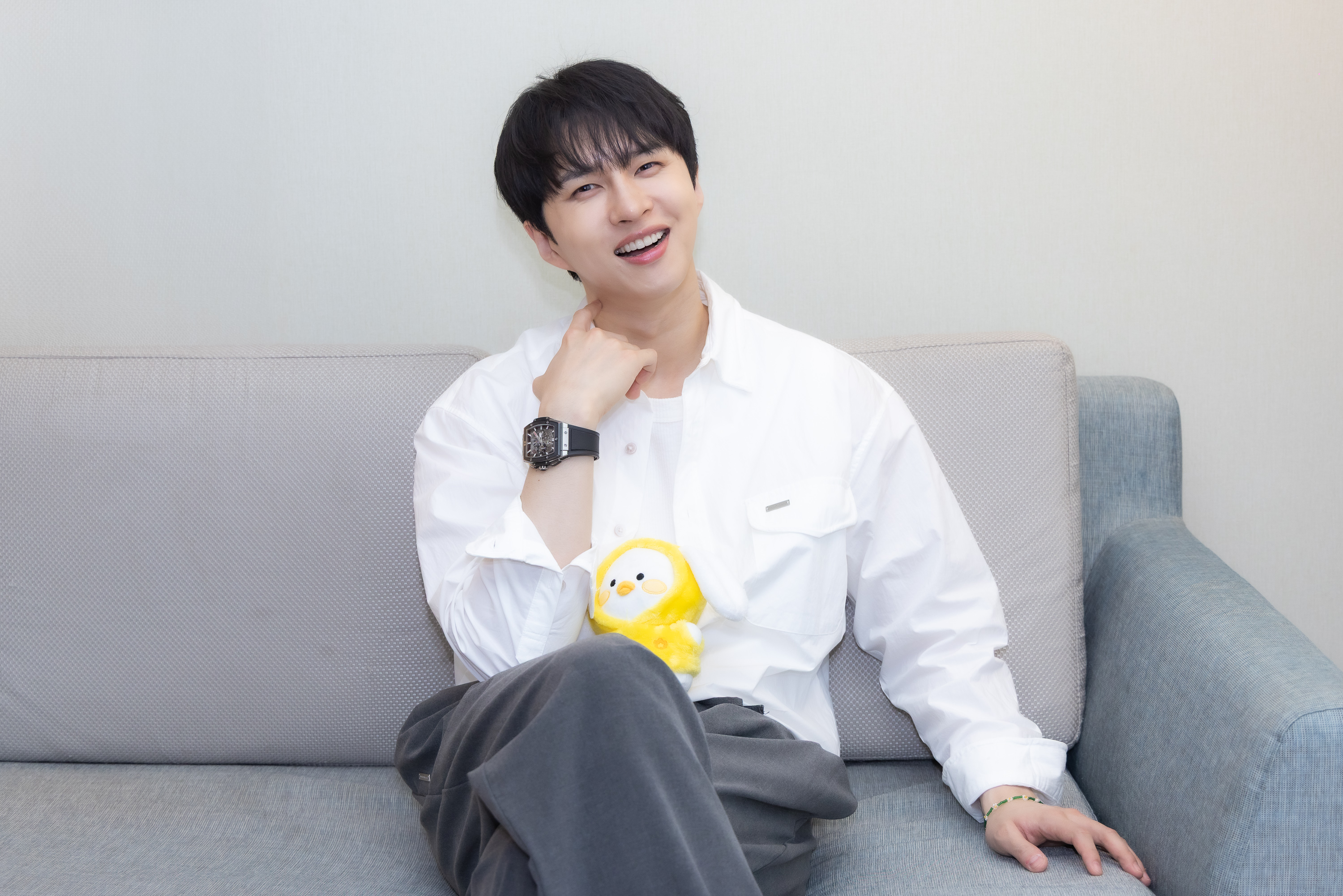 韓星KEN喜歡韓文「我想你」這個詞,代表思念與想要見面的心情。(ON INN ASIA提供)