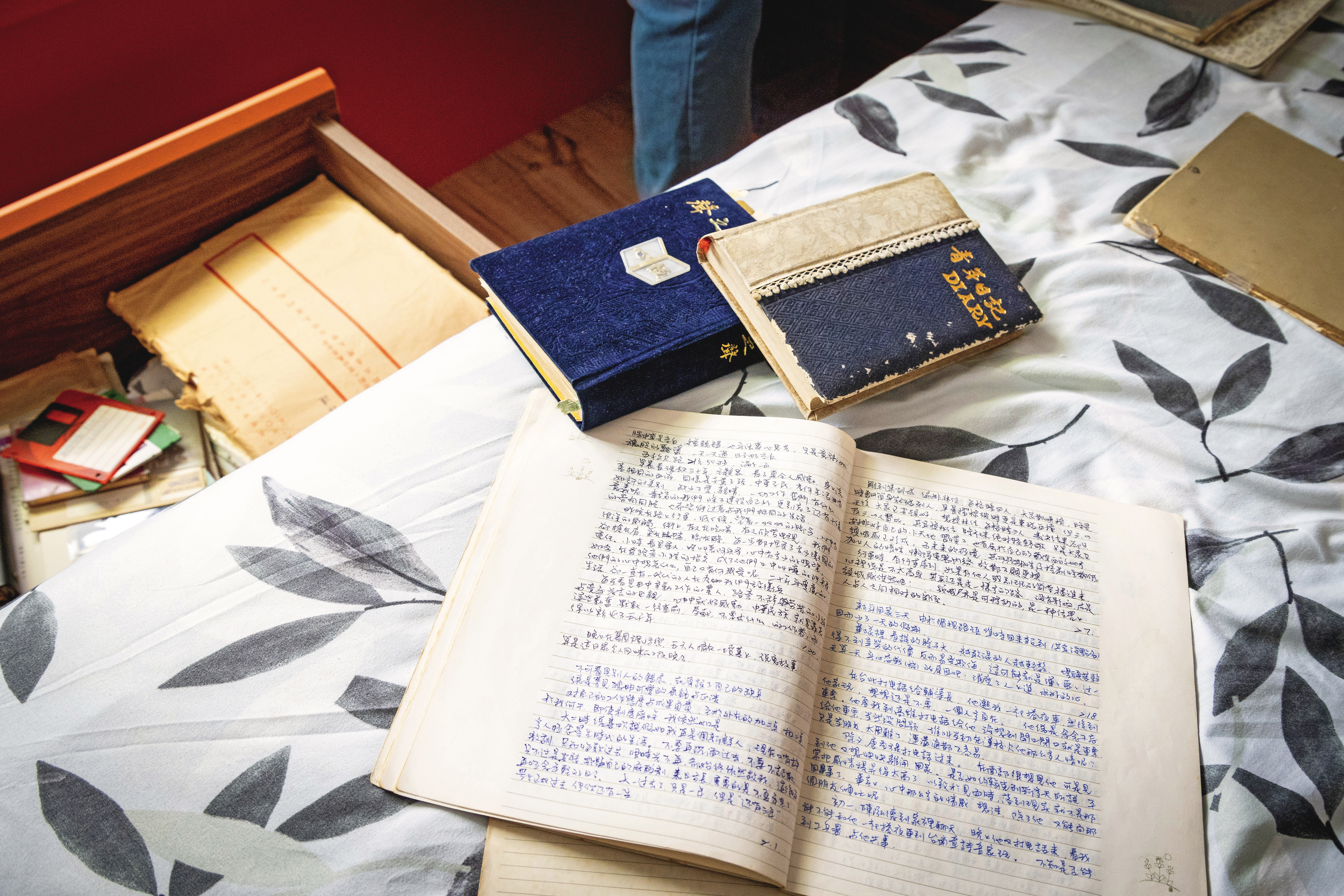 畢恆達從國中二年級開始寫日記，寫了20多年，直到學成歸國教書太忙才停止。
