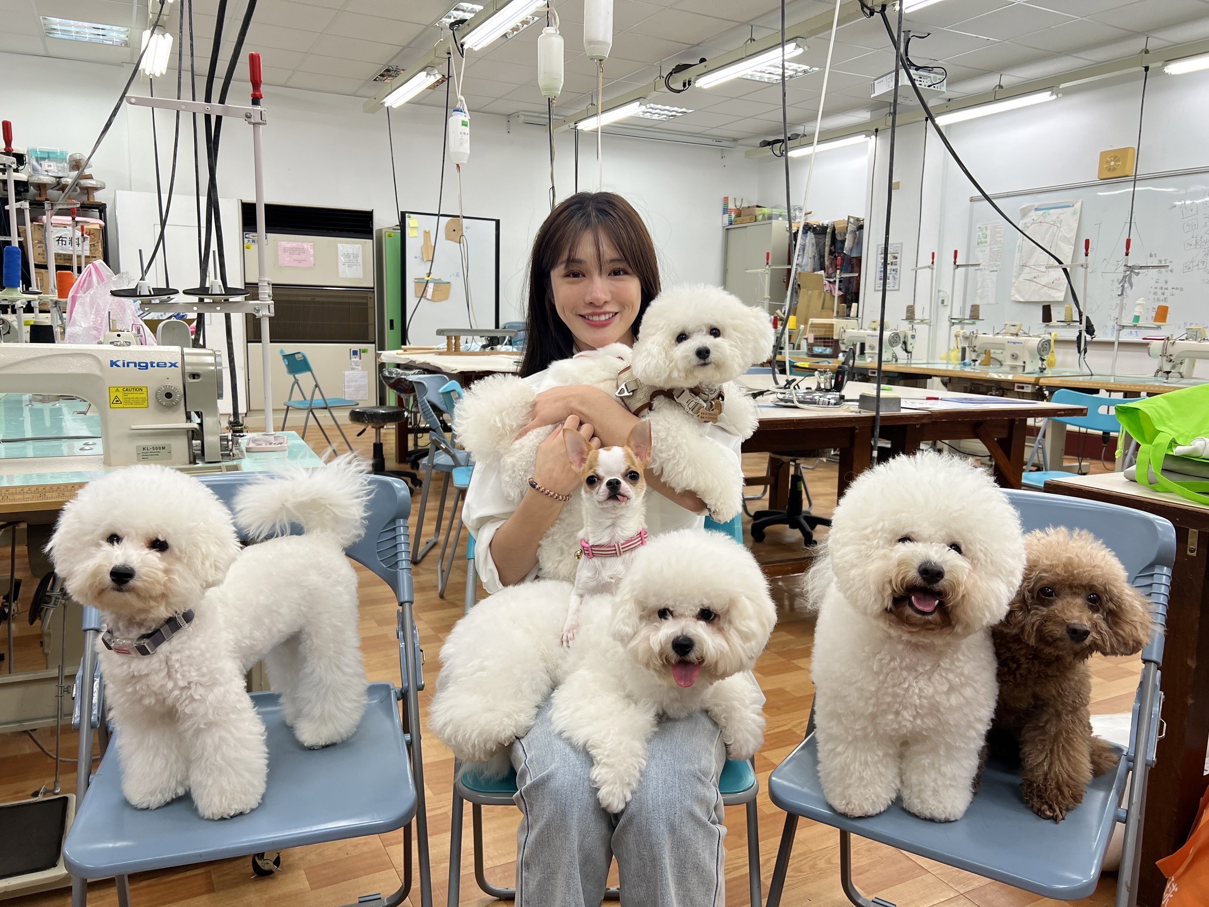 林岱縈受邀到台北海洋科技大學擔任講師。（紅心字會提供）