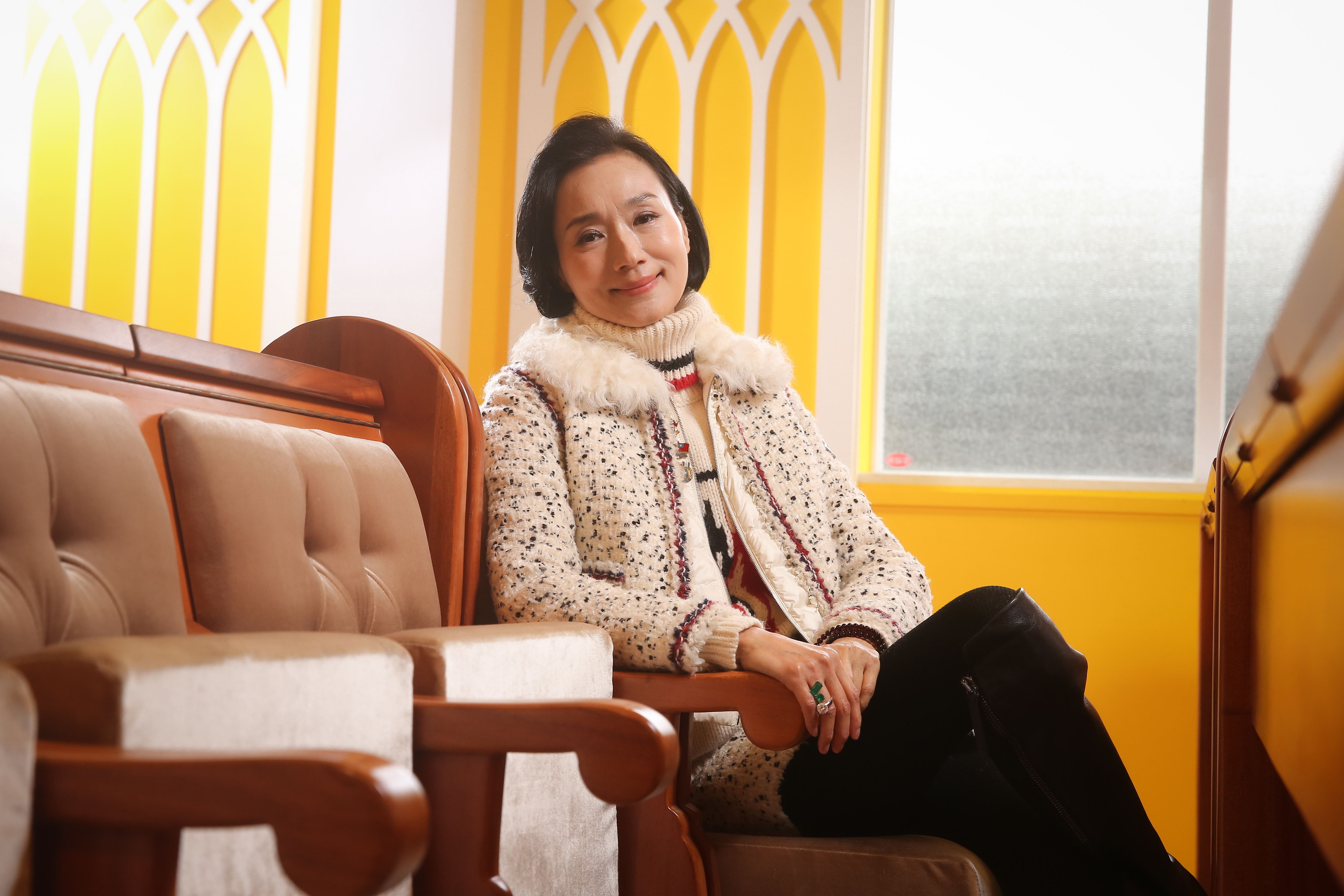 坣娜看老公在台五十多年，做很多慈善，決心兩人攜手一起為推廣猶太文化而努力。