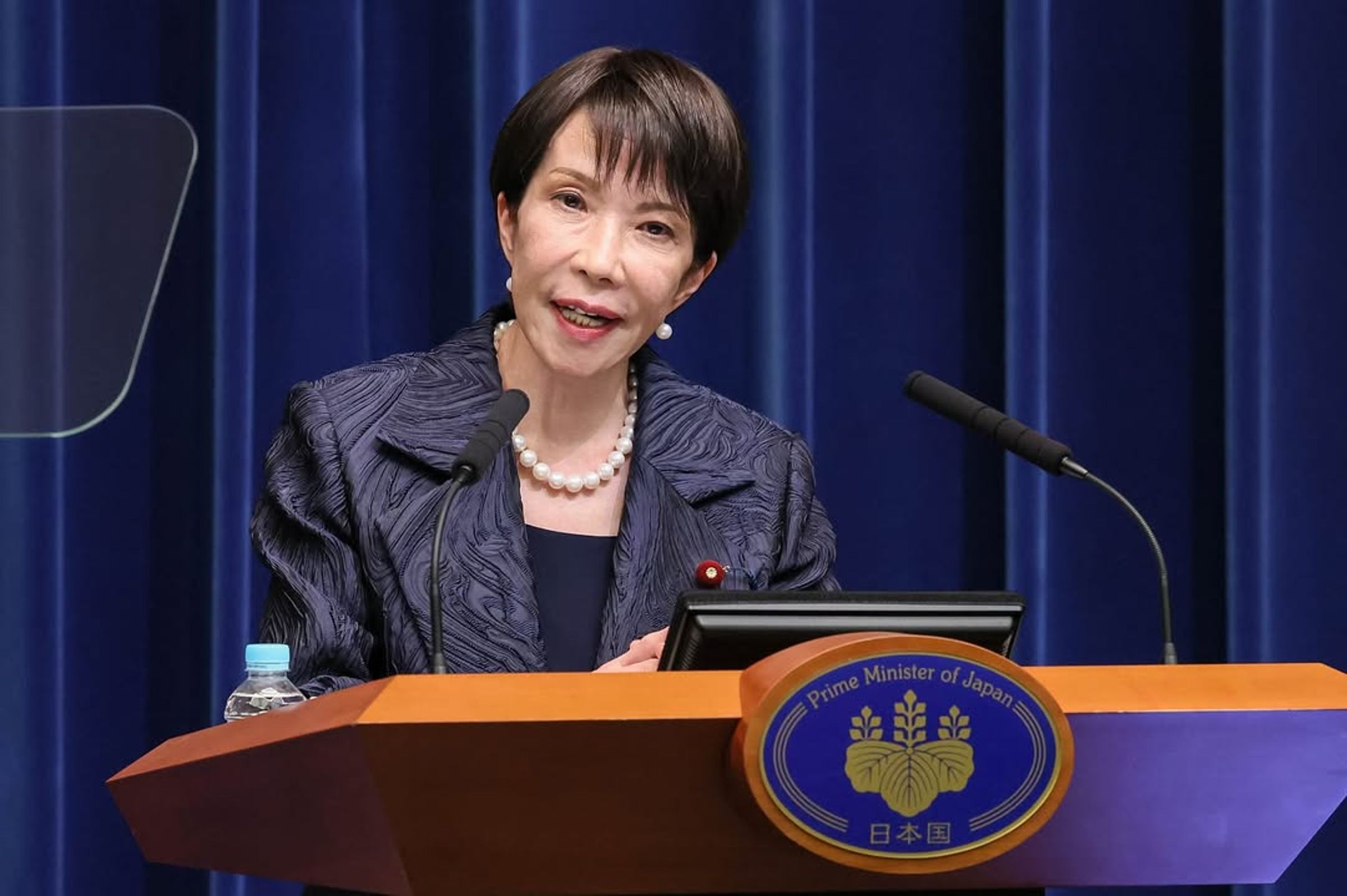 日本首相高市早苗今下午將與中國國家主席習近平舉行首次正式會談。（翻攝自高市早苗IG）