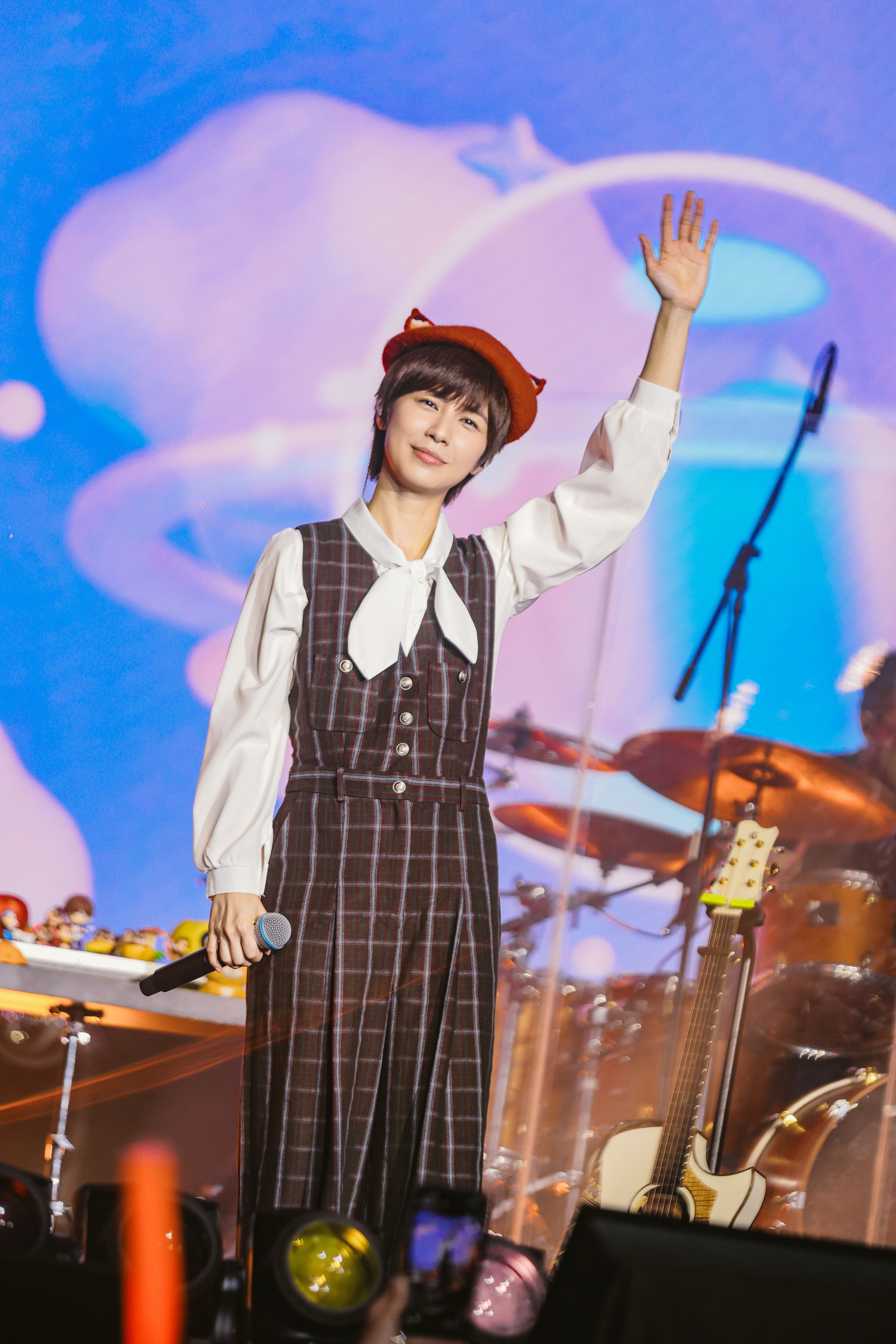 小魏魏嘉瑩以25首歌曲陪伴歌迷，為《我要把眼淚當汽水》巡迴演唱會畫下圓滿句點。（相信音樂提供）