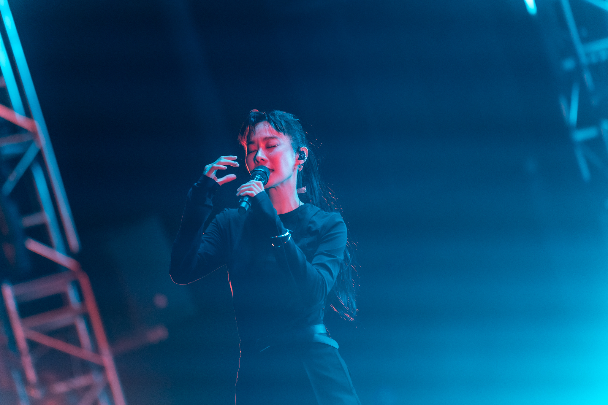 鄭宜農為「JAM JAM ASIA」音樂節帶全BAND演出。（北流提供）