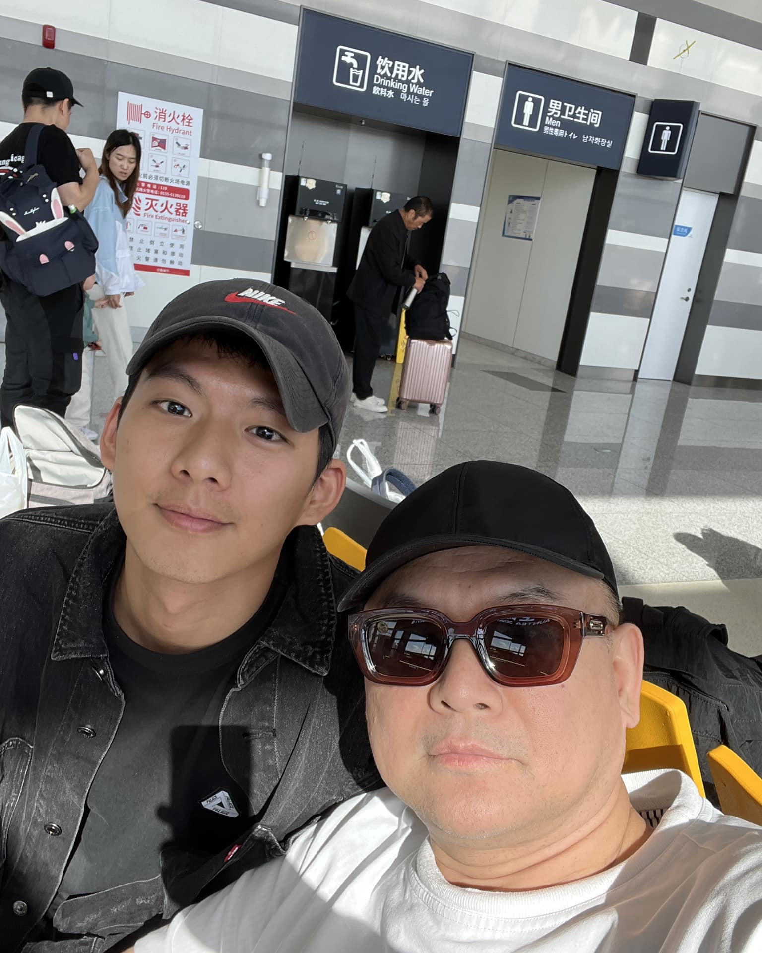 張威縯曾公開表示對吳念軒的喜愛,甚至把2人合照放上IG。(張威縯IG)
