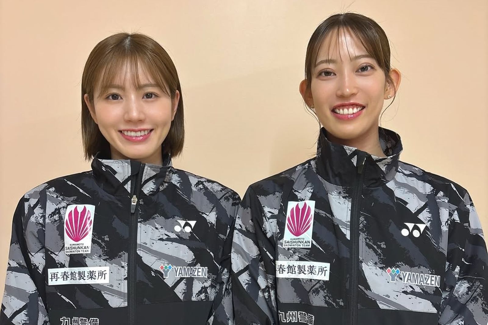 日本羽球最美女雙「山羊組合」志田千陽與松山奈未宣布將拆夥。(翻攝自志田千陽IG)